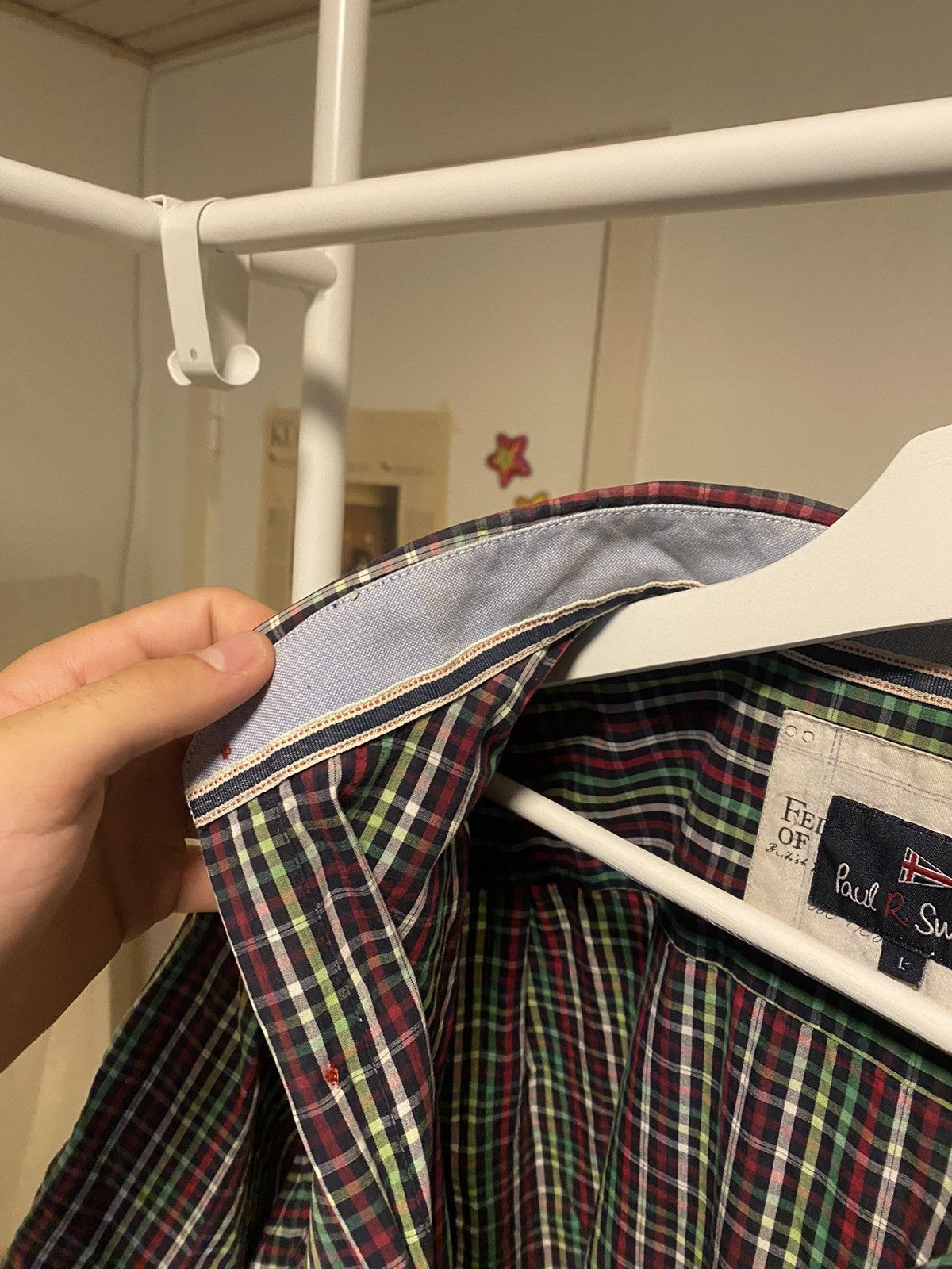 Paul Smith Paul Smith Striped collared Button up Size US L / EU 52-54 / 3 - 4 Thumbnail