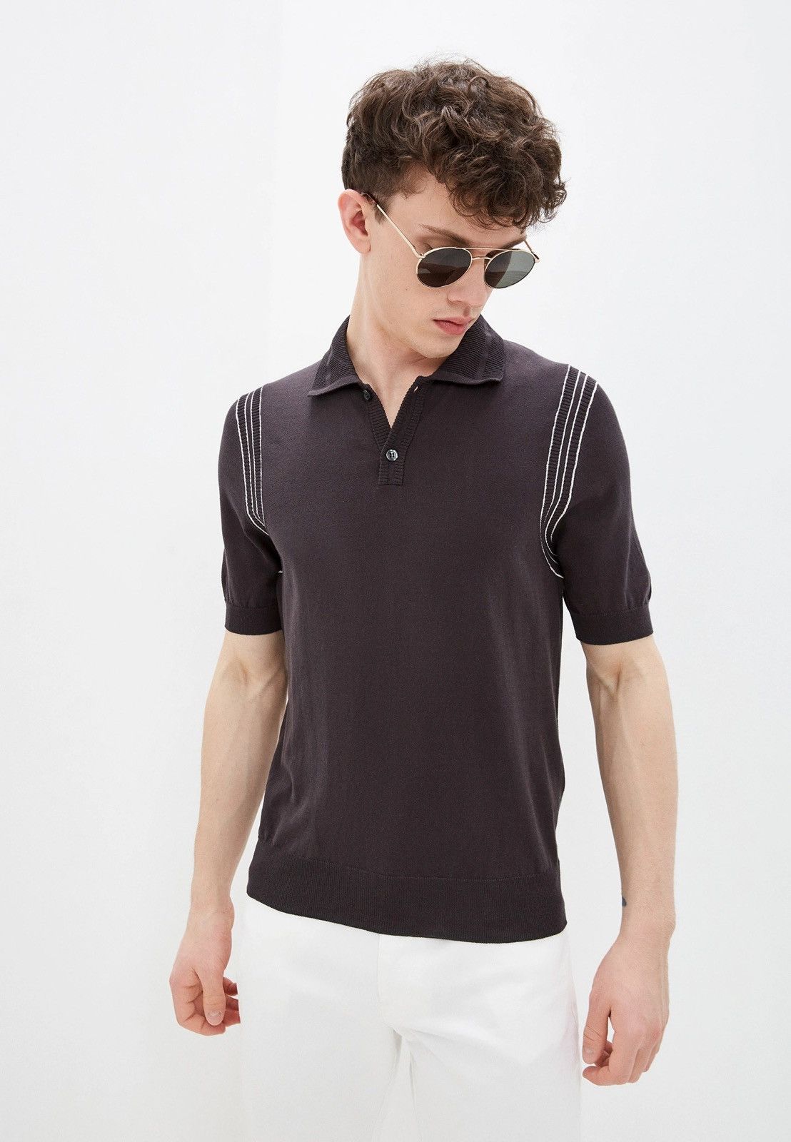 T-shirt Polo Bikkembergs Y2K vintage