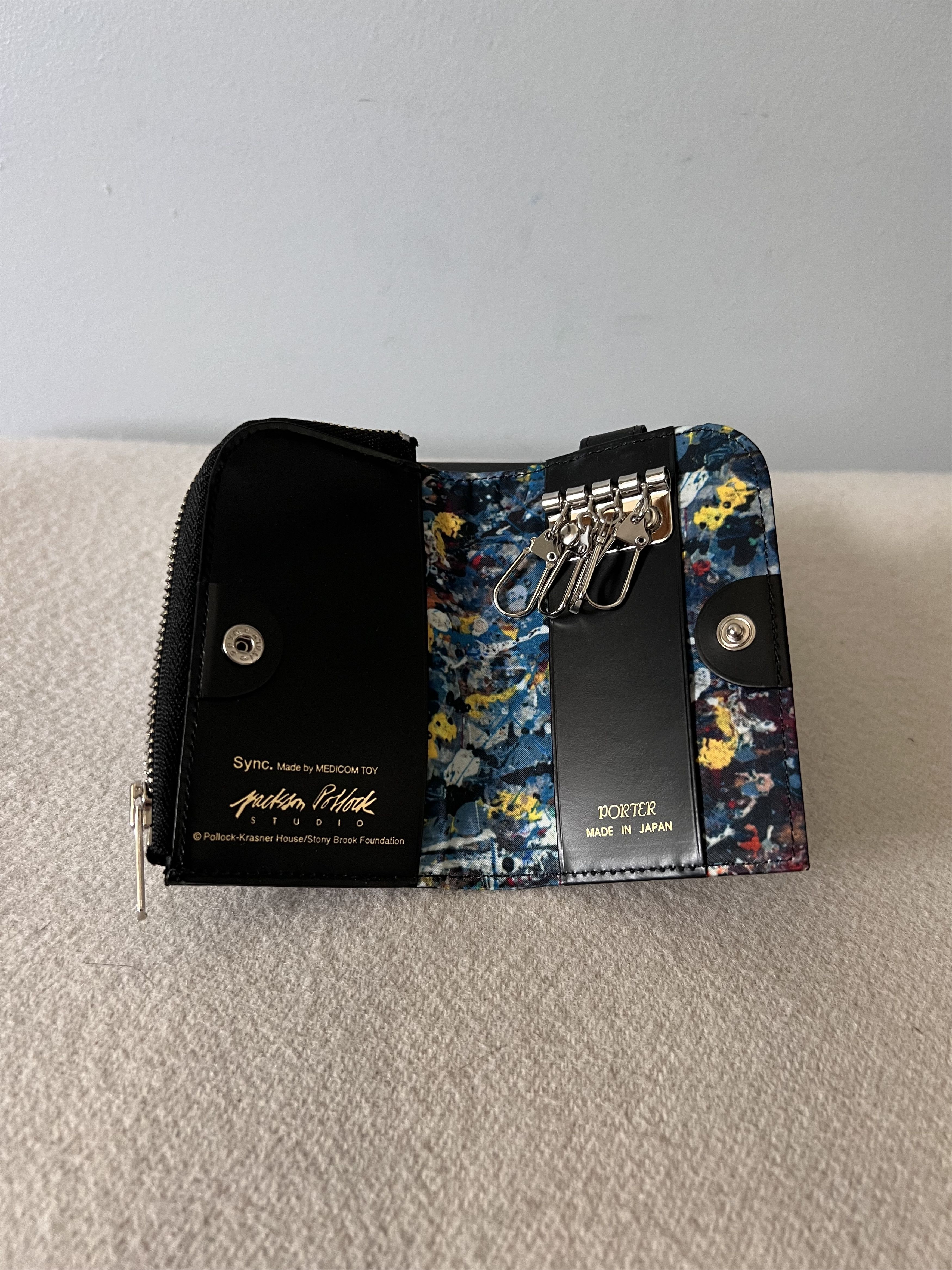 Porter Jackson Pollack Porter Key and Coin Case Sync. 19AW Size ONE SIZE - 1 Thumbnail