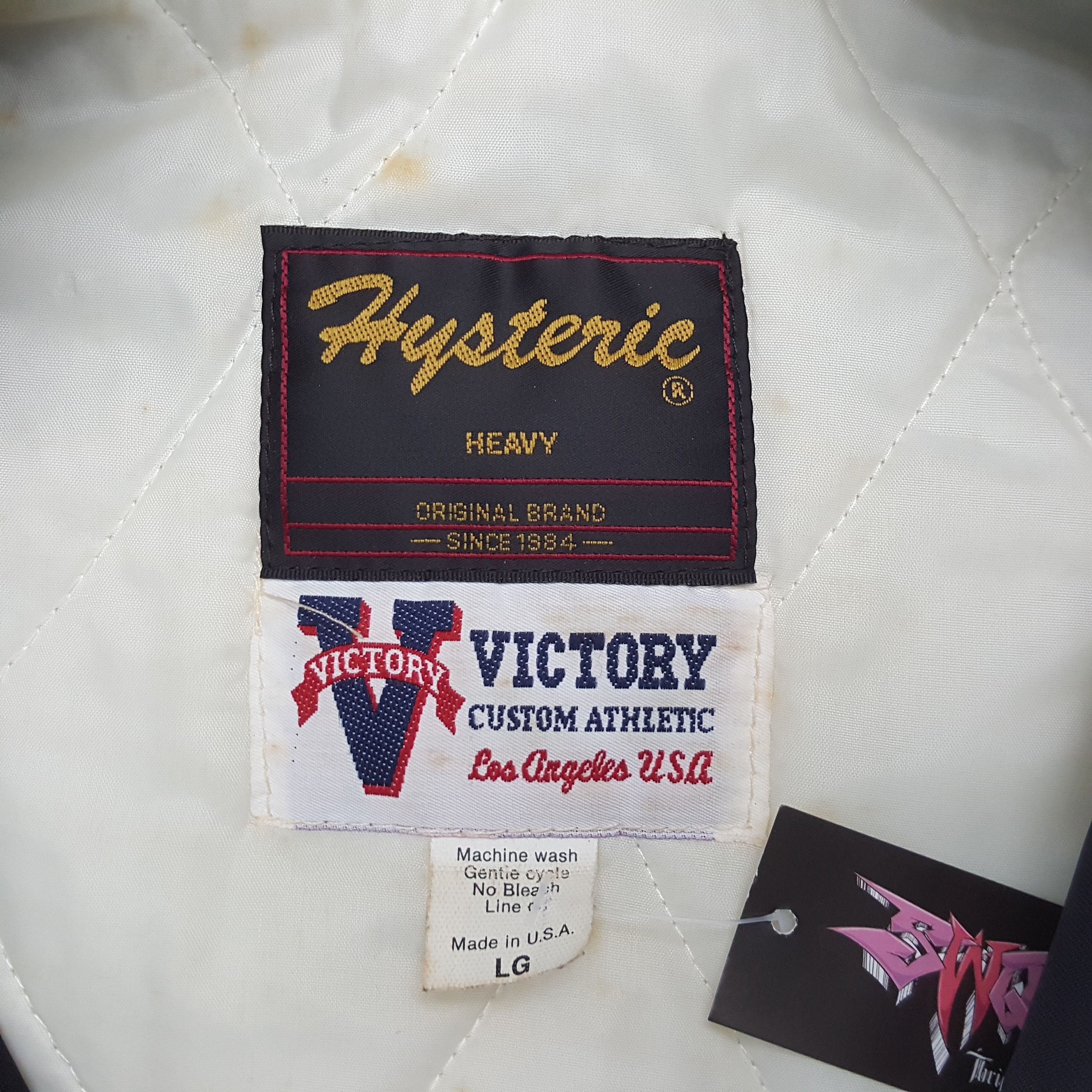 Hysteric Glamour Vintage Hysteric Glamour Japan Brand Varsity Jacket C303N3 Size US XL / EU 56 / 4 - 8 Thumbnail