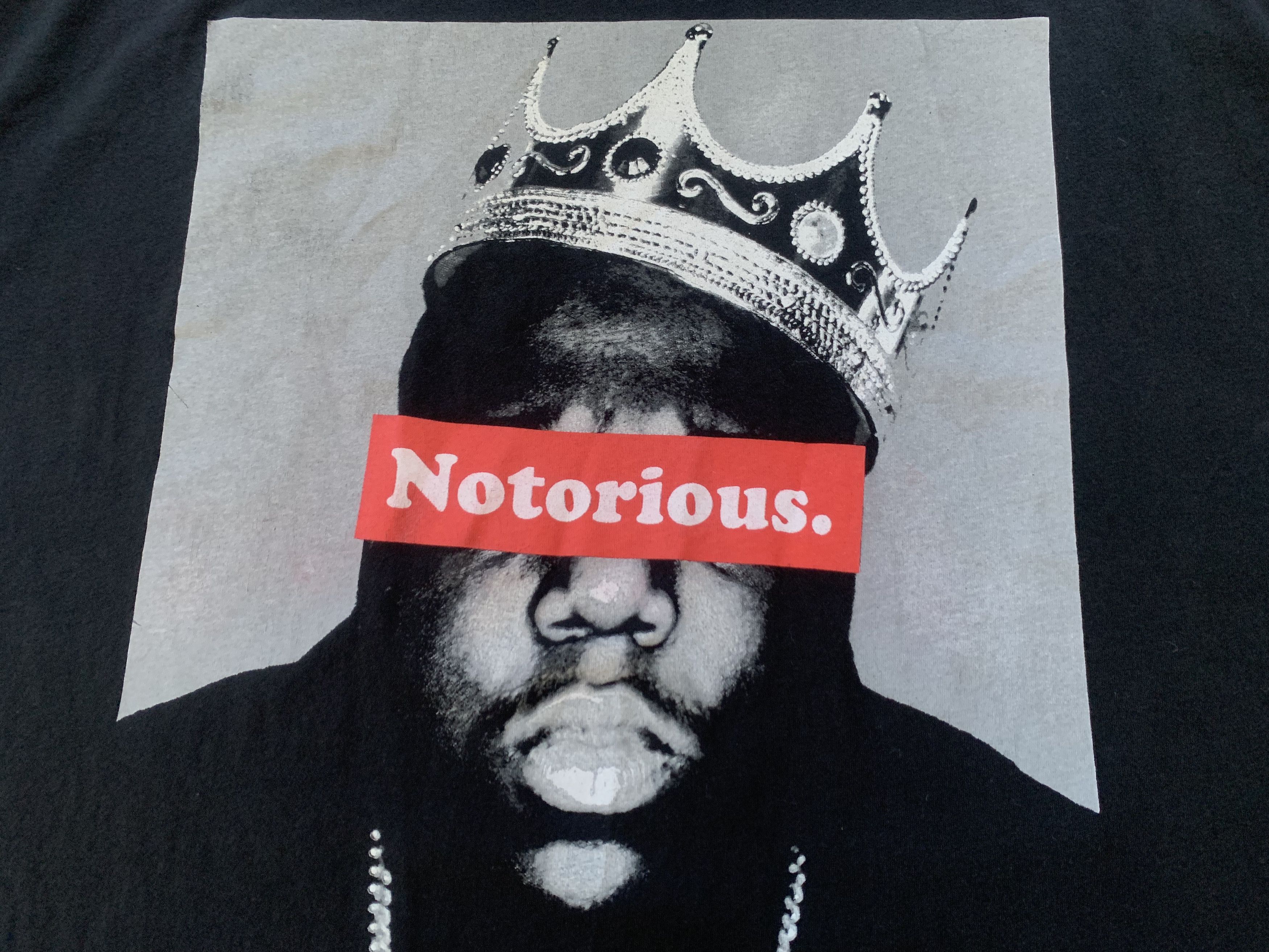 Rap Tees The Notorious Big BIGGIE T-Shirt Size US L / EU 52-54 / 3 - 5 Thumbnail