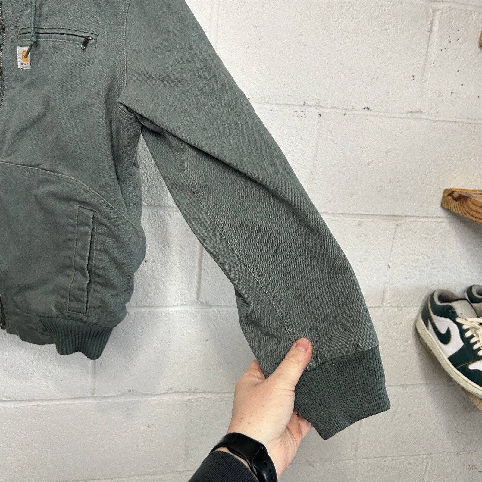 Carhartt Carhartt Sherpa-Lined Wildwood Jacket “Balsam Green” 100815 Size S / US 4 / IT 40 - 8 Thumbnail