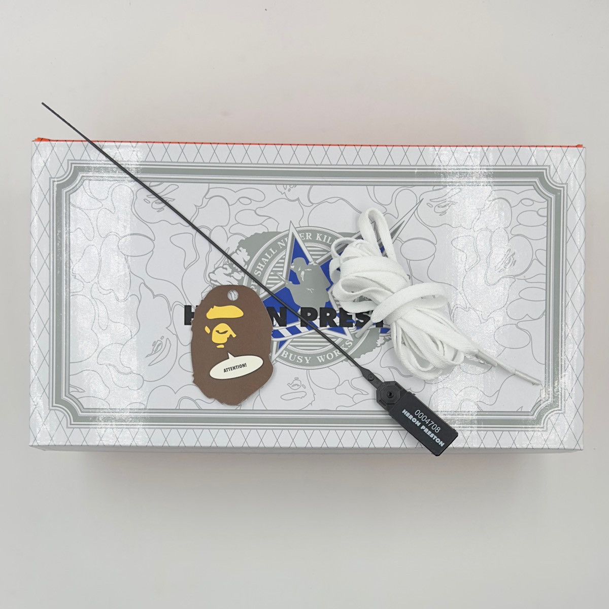 Bape × Heron Preston A Bathing Ape Bapesta Heron Preston 2022 Size US 9.5 / EU 42-43 - 4 Thumbnail