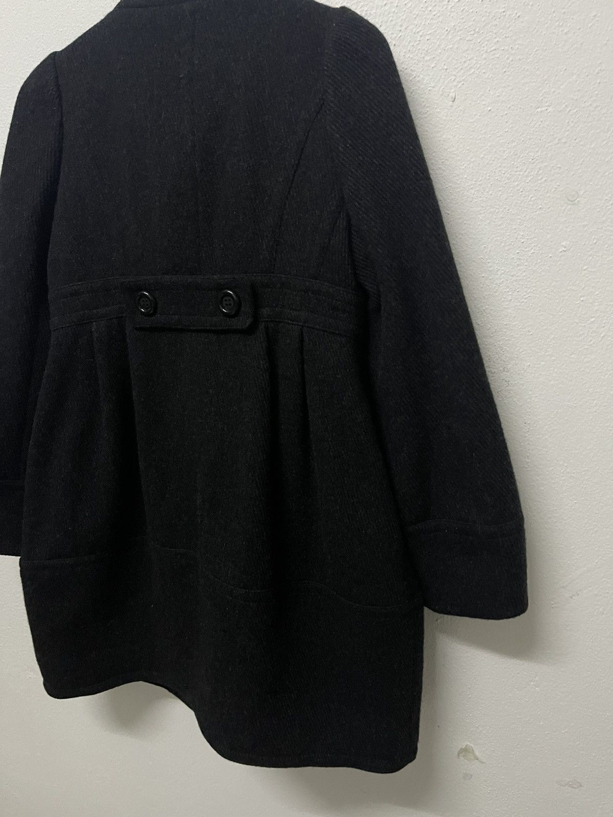 Burberry 2000s BURBERRY BLUE LABEL STAND COLLAR COAT LINEN NOVACHECK Size XS / US 0-2 / IT 36-38 - 10 Thumbnail
