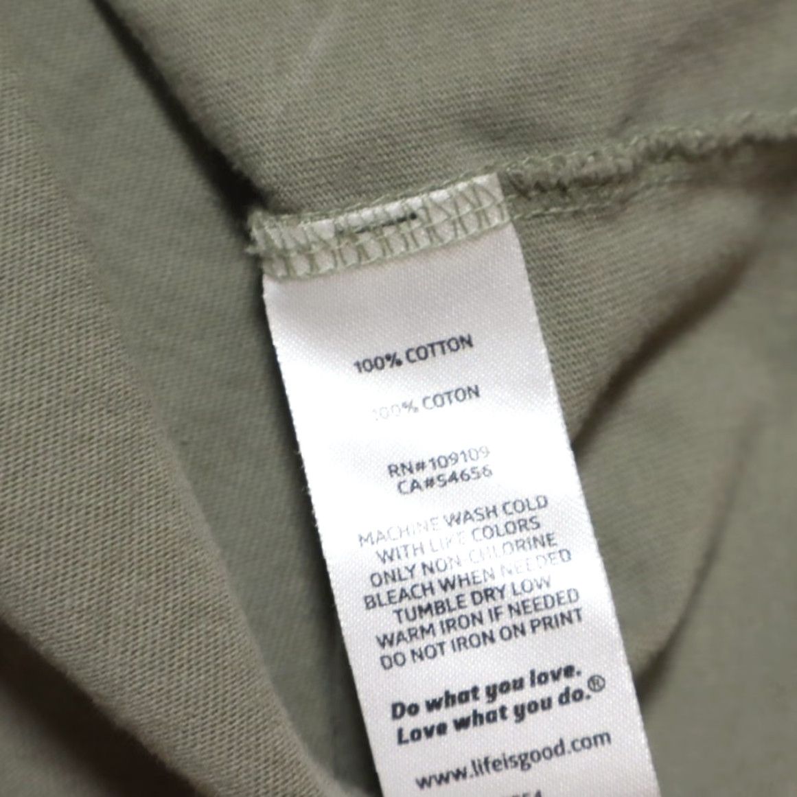Life is Good Life is Good Call Me Old Fashioned Solid T-Shirt Green Men's M Size US M / EU 48-50 / 2 - 6 Thumbnail