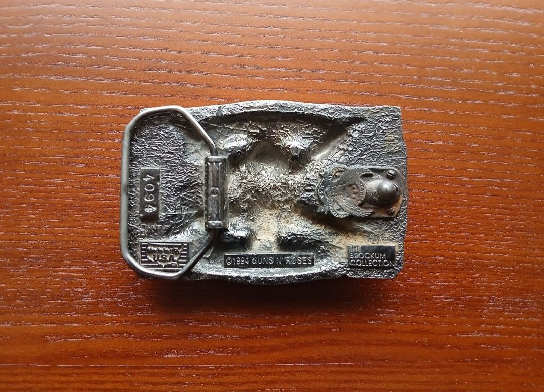 Band Tees Vintage Guns N Roses '94 Brockum Buckle Belt Size ONE SIZE - 2 Thumbnail