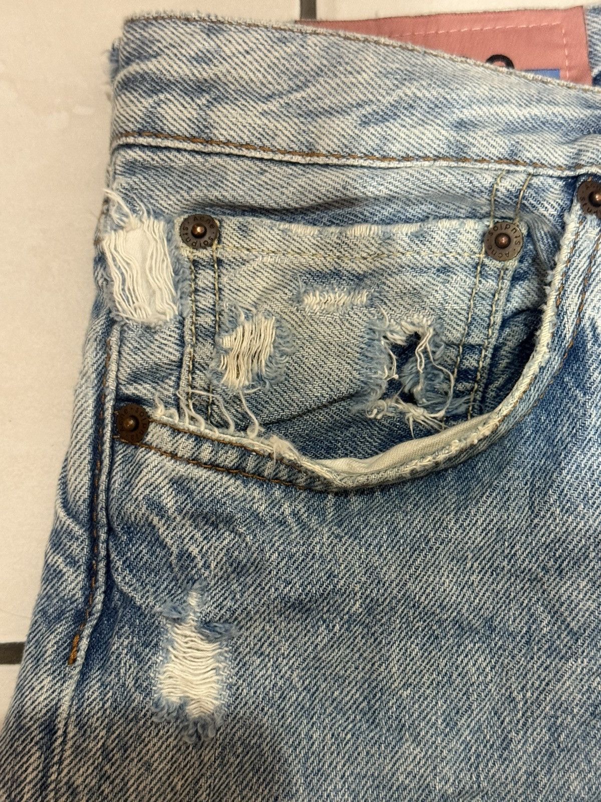 Acne Studios Acne Studios Blå Konst denim jeans Size US 34 / EU 50 - 9 Thumbnail