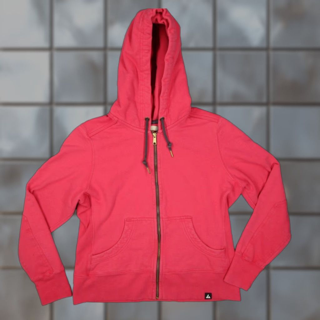 Vintage VINTAGE American Giant Women's Jacket XL Pink Full Zip Hoodie Cotton Casual Smart Made in USA Size XL / US 12-14 / IT 48-50 - 1 Thumbnail