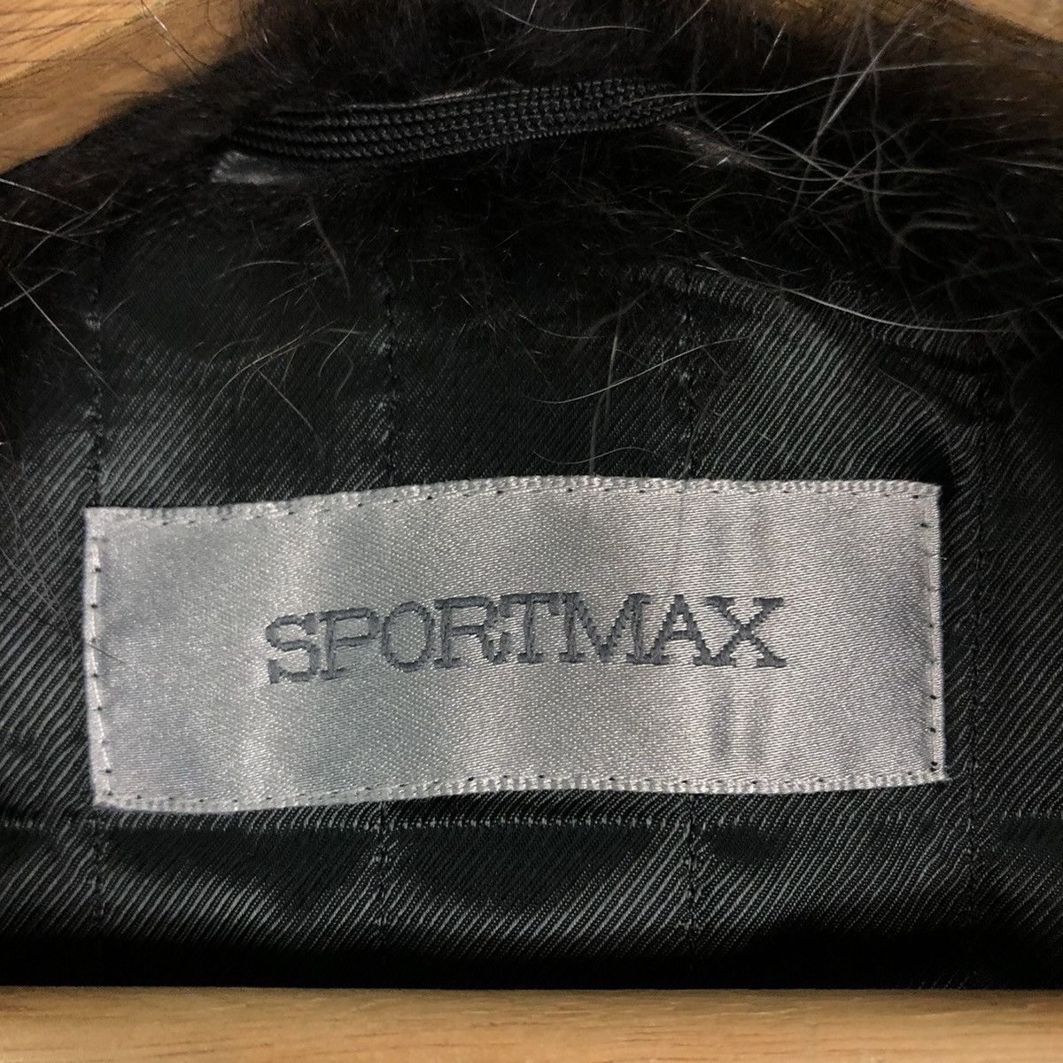 Vintage 🔥VINTAGE LONG JACKET WOOL SPORTMAX ITALY MINK FUR COLLAR Size M / US 6-8 / IT 42-44 - 22 Thumbnail
