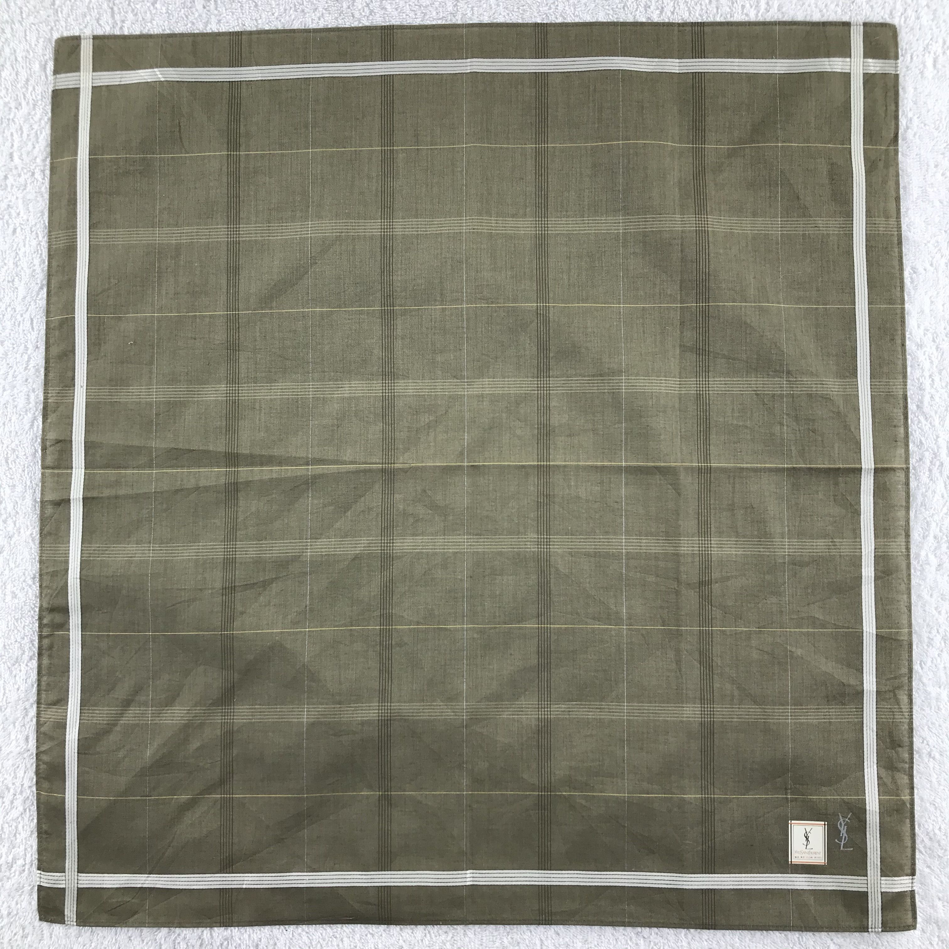 Vintage × Yves Saint Laurent Yves Saint Laurent Bandana/ Handkerchief / Neckerchief Size ONE SIZE - 3 Thumbnail