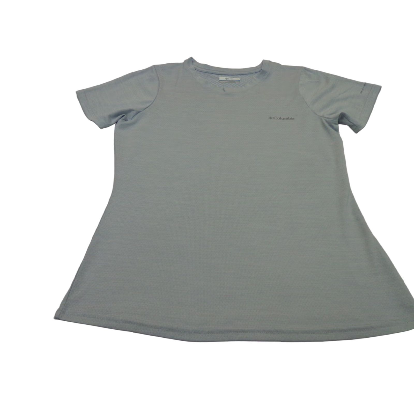 Vintage Columbia Shirt Women M Gray Polyester Logo Crew Neck Short Sleeve T-Shirt All Seasons Casual Regular Fabric Charcoal Logo Most Common Keywords Size M / US 6-8 / IT 42-44 - 1 Thumbnail