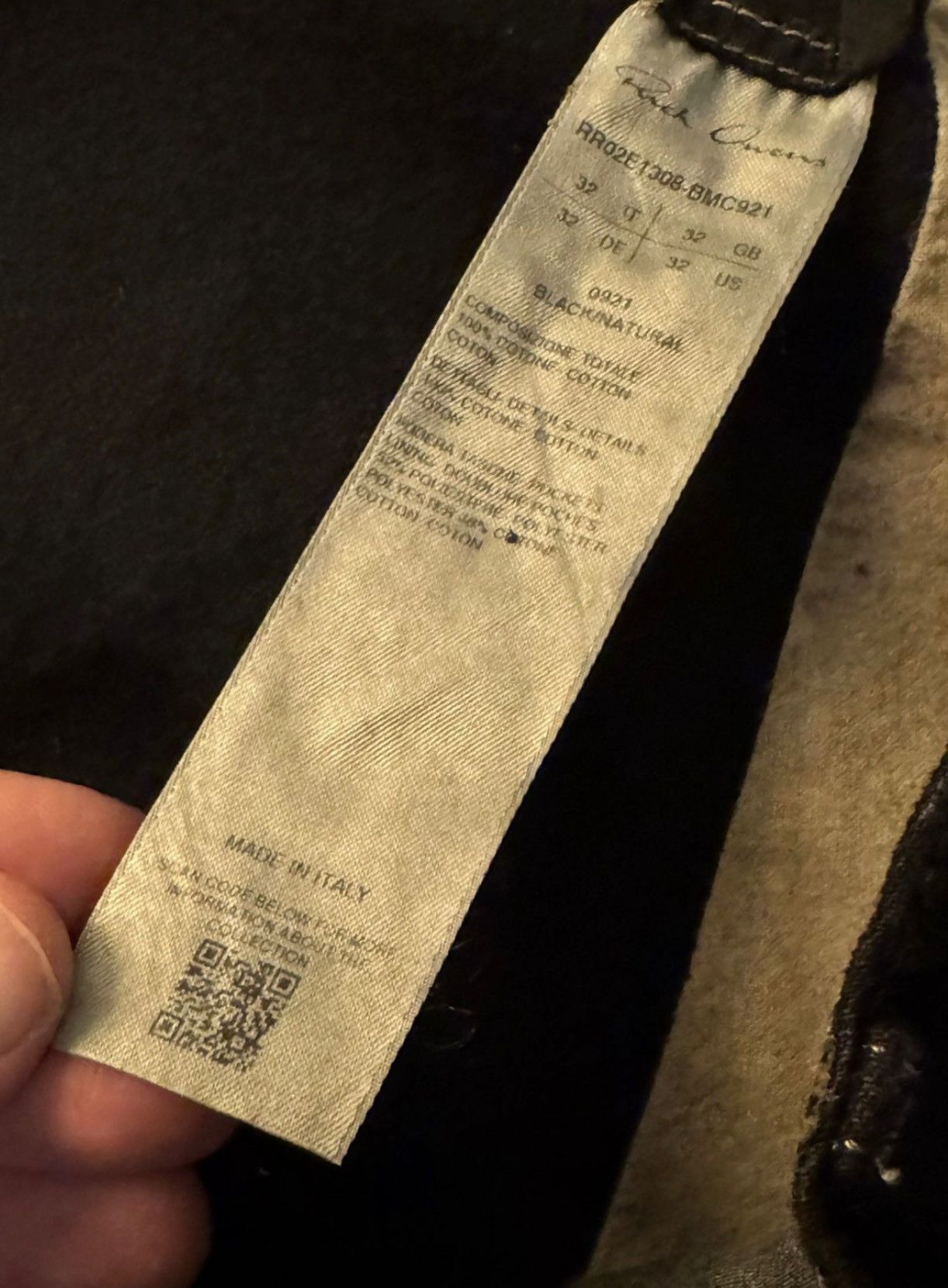 Rick Owens Concordia F/W 25 Joris Trousers - Runway Size US 32 / EU 48 - 5 Thumbnail