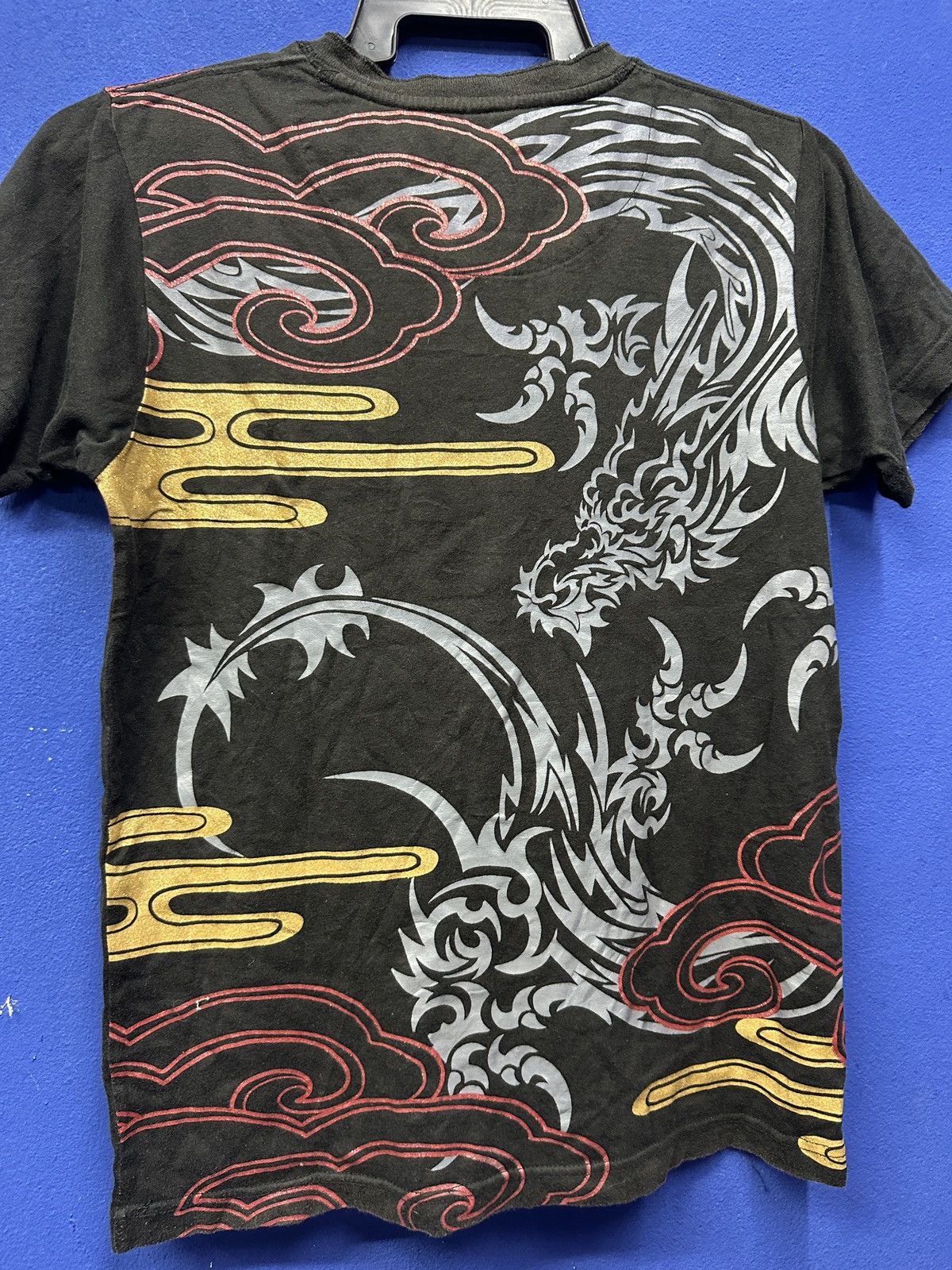 Vintage Rare🔥 Japanesse Sukajan Tshirt Dragon Design Size US M / EU 48-50 / 2 - 8 Thumbnail
