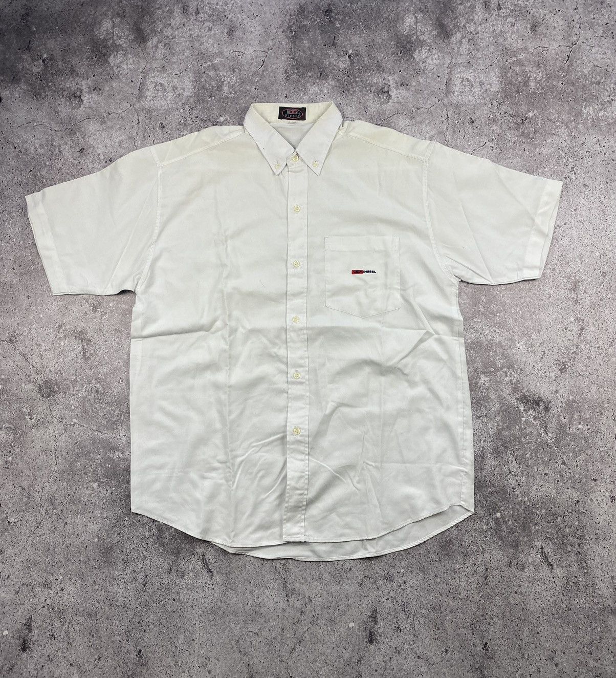 Diesel × Vintage Y2k Vintage Diesel Dragons pocket logo shirt (button up,tee) Size US L / EU 52-54 / 3 - 1 Thumbnail