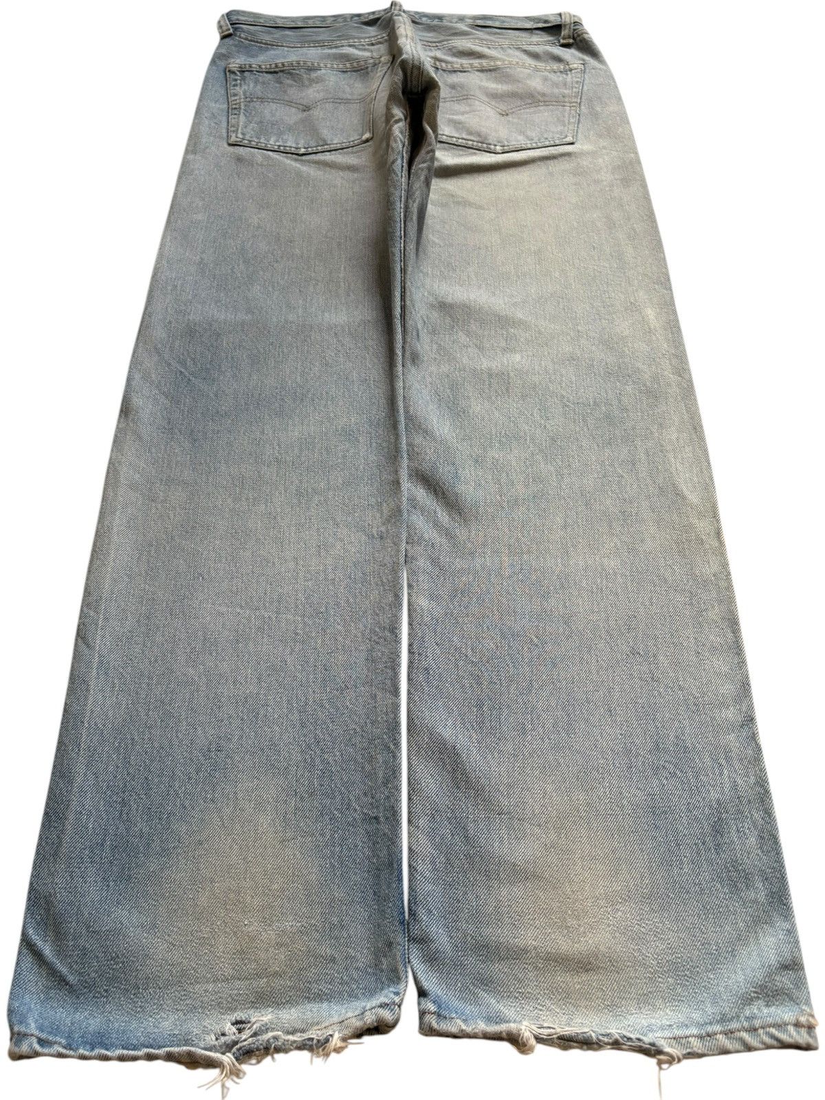 Levi's Vintage 70s Levis 501 Selvedge Loose Jeans Button 6 Size US 34 / EU 50 - 2 Thumbnail