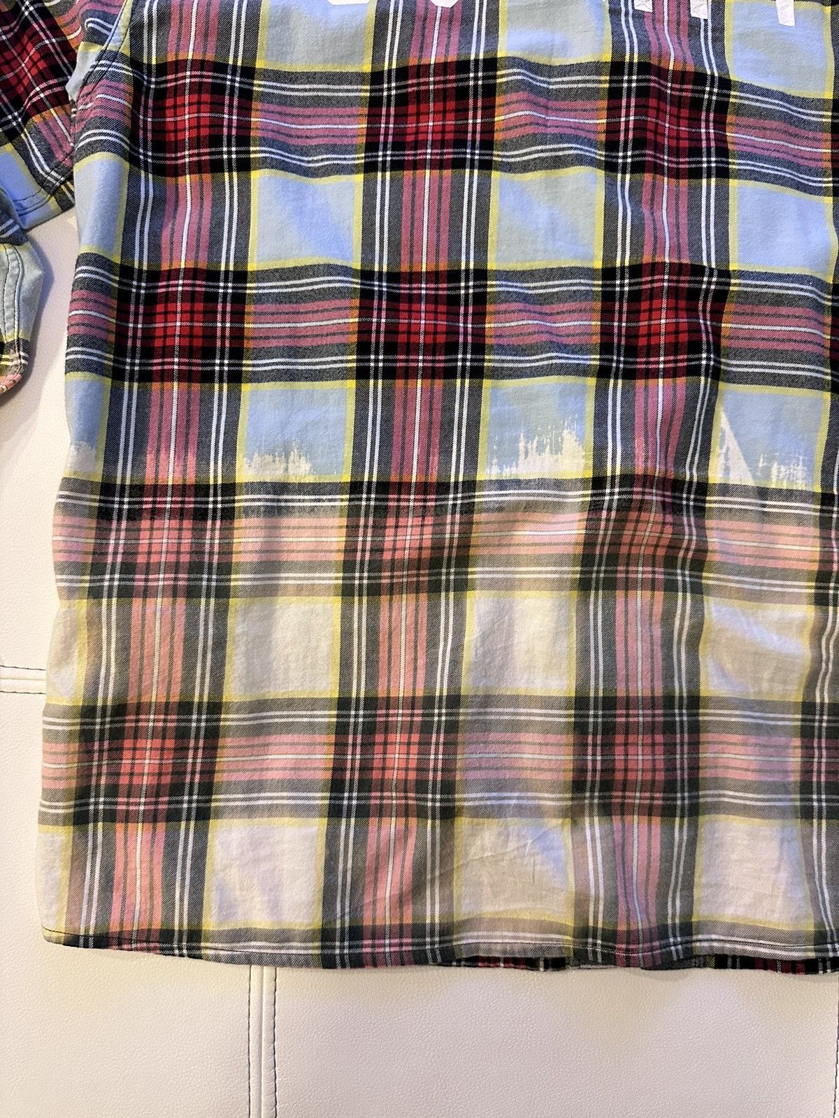 Marcelo Burlon Marcelo Burlon County of Milan Checkered Pocket Shirt Size US L / EU 52-54 / 3 - 6 Thumbnail