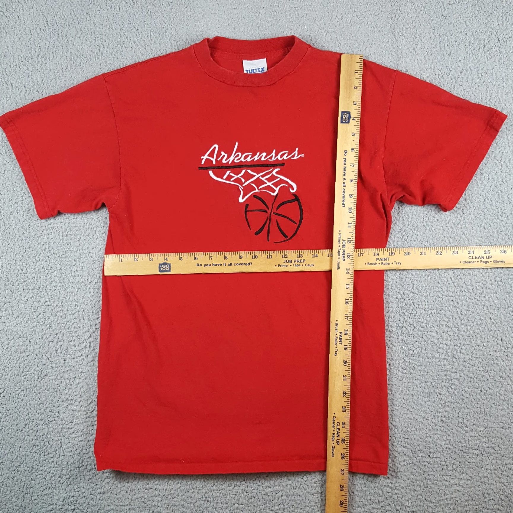 Tultex Vintage Alabama Crimson Tide Basketball Size Small College Red Sports T Shirt Size US S / EU 44-46 / 1 - 8 Thumbnail