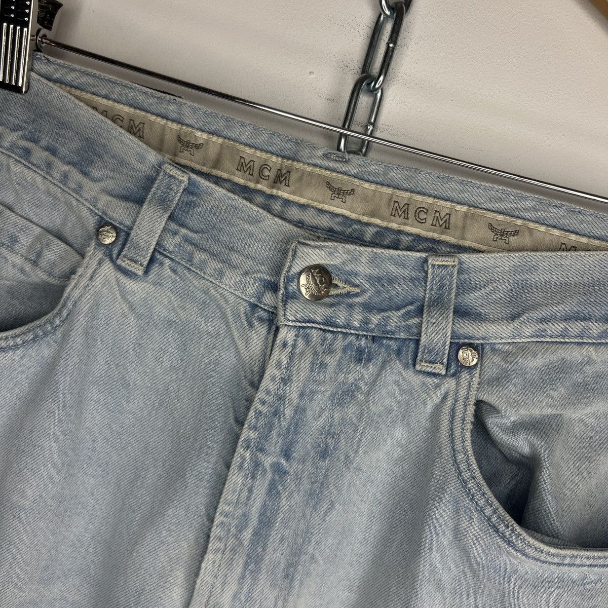 MCM × Vintage Vintage MCM Blue Denim Pants Trousers Size US 33 - 7 Thumbnail