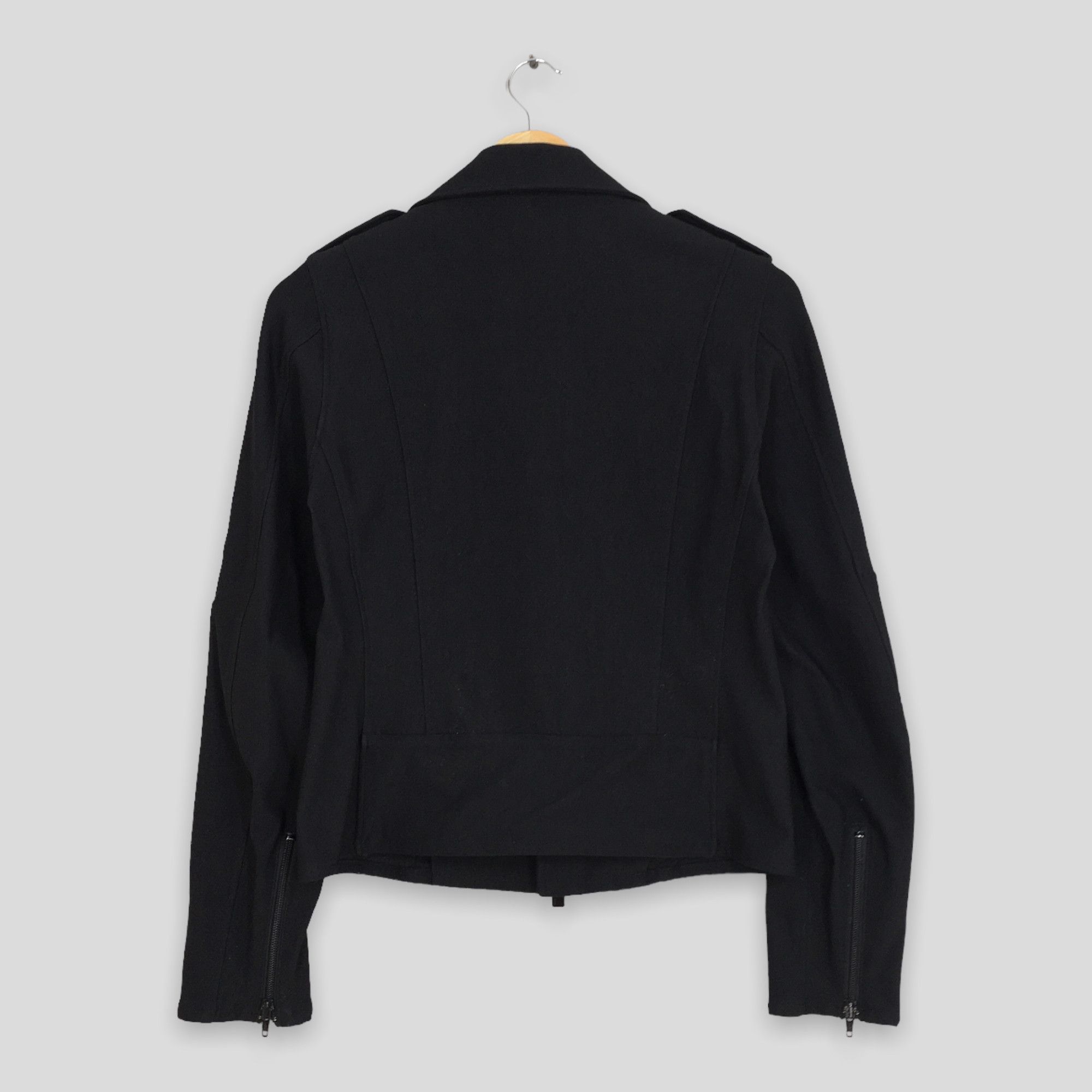 Issey Miyake Vintage Issey Miyake Double Collar Punk Jacket Small Size US S / EU 44-46 / 1 - 9 Thumbnail