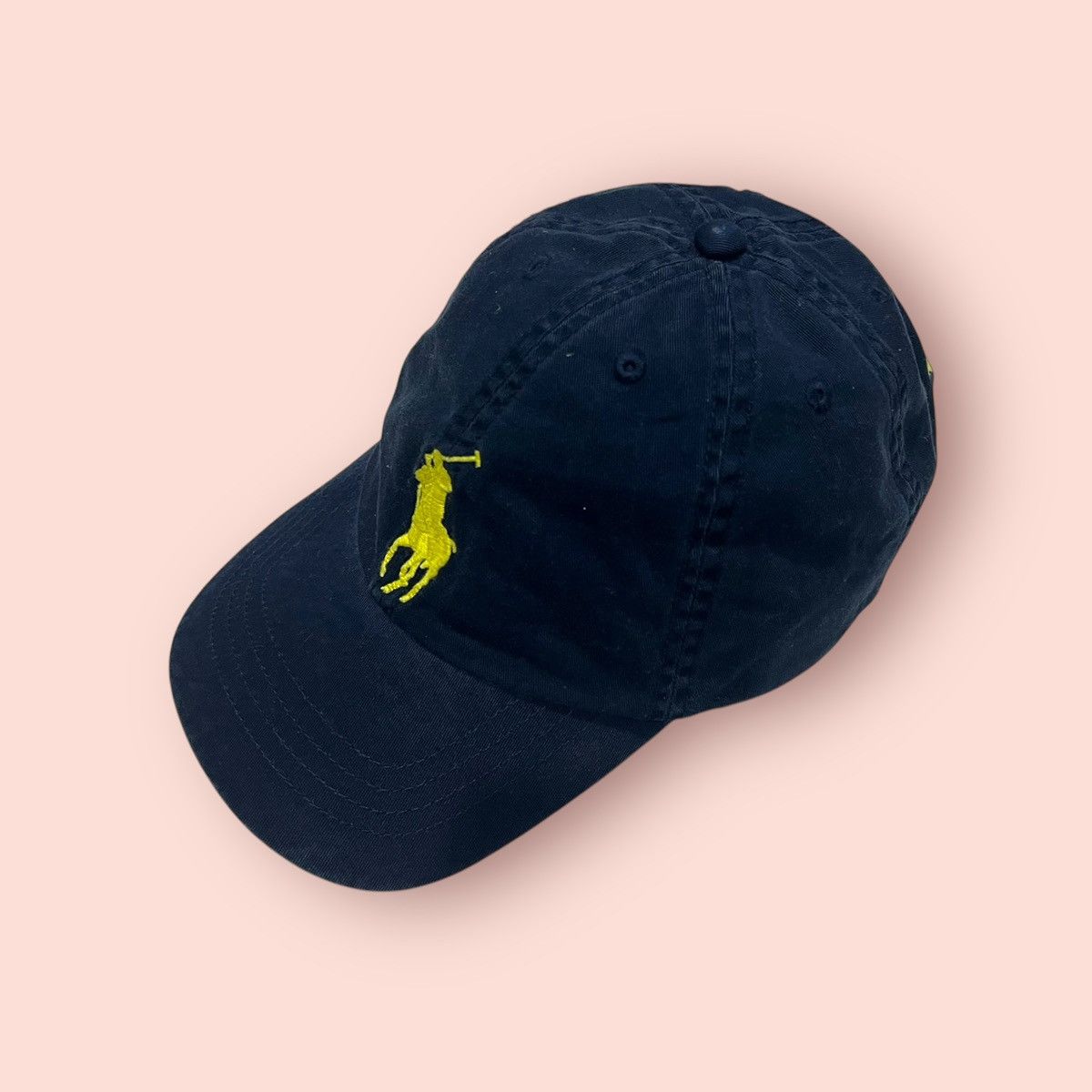 Polo Ralph Lauren × RRL Ralph Lauren × Ralph Lauren VINTAGE POLO RALPH LAUREN NO.3 BIG PONY STRAPBACK Size ONE SIZE - 14 Thumbnail