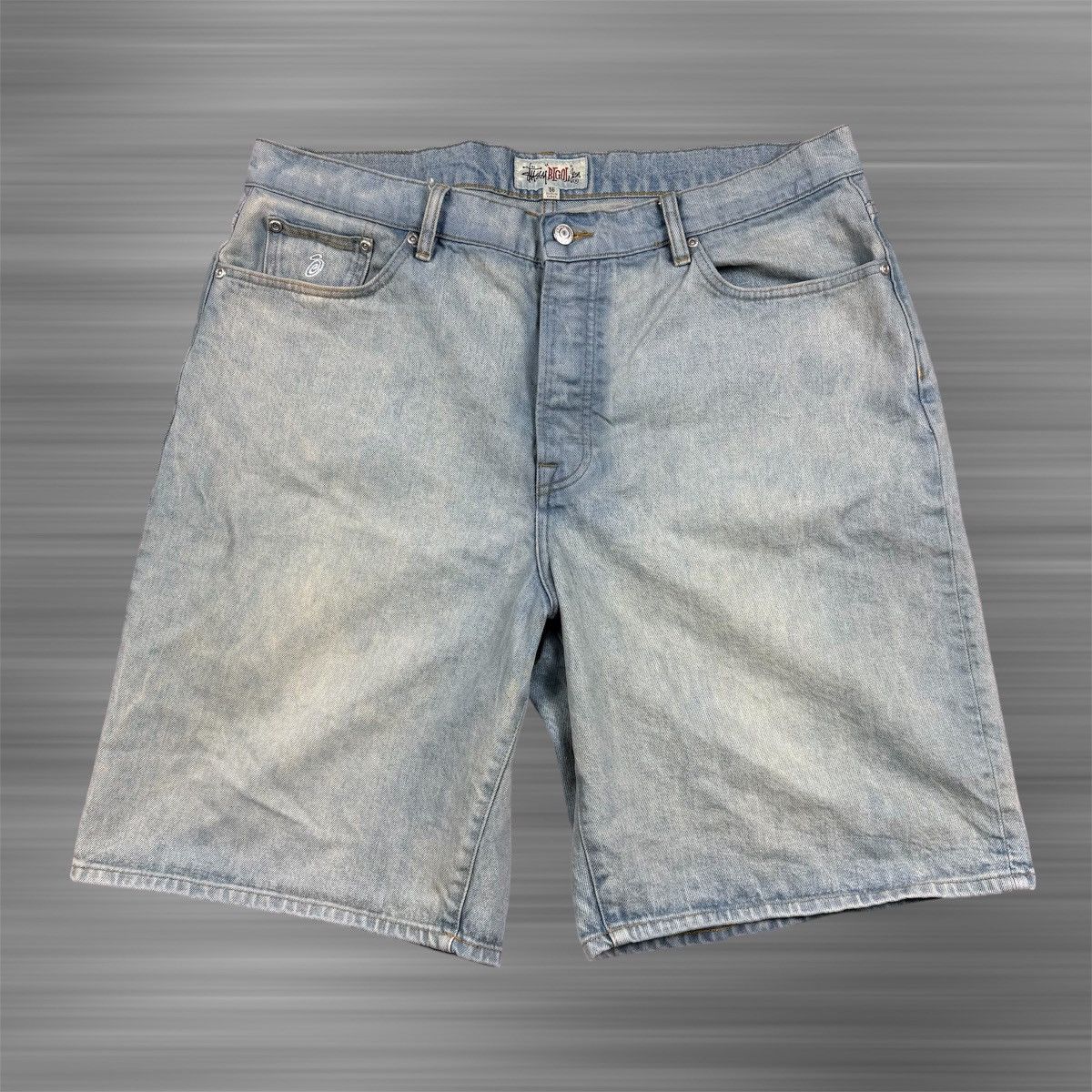 Stussy Blue Baggy Shorts