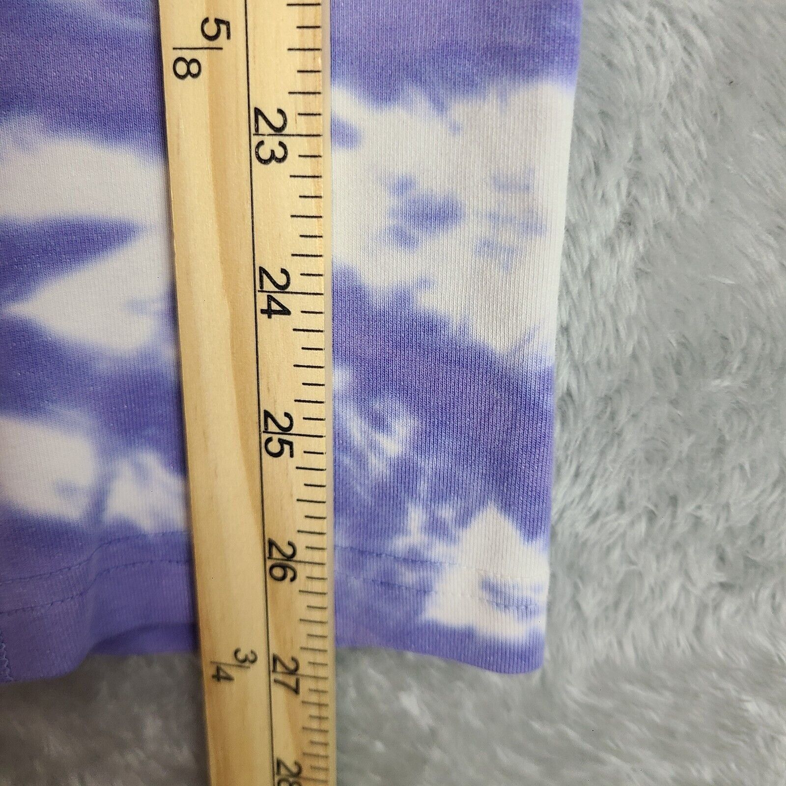 Nike Nike Dri Fit Leggings Purp & White Tie Dye Compression Pants Size 25" / US 0 / IT 36 - 2 Thumbnail