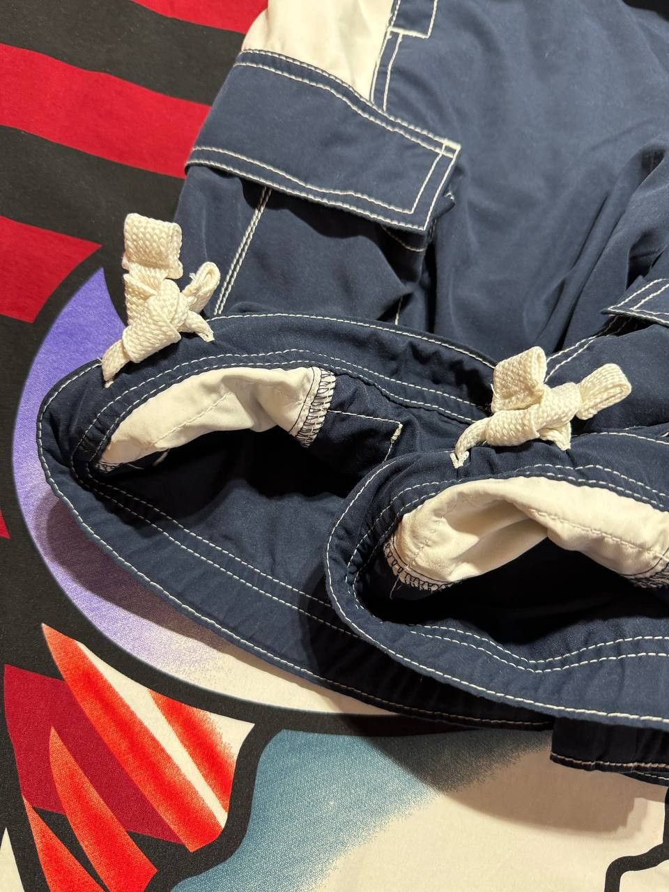 Nike Vintage Nike Cargo shorts in blue Size L Size US 36 / EU 52 - 5 Thumbnail