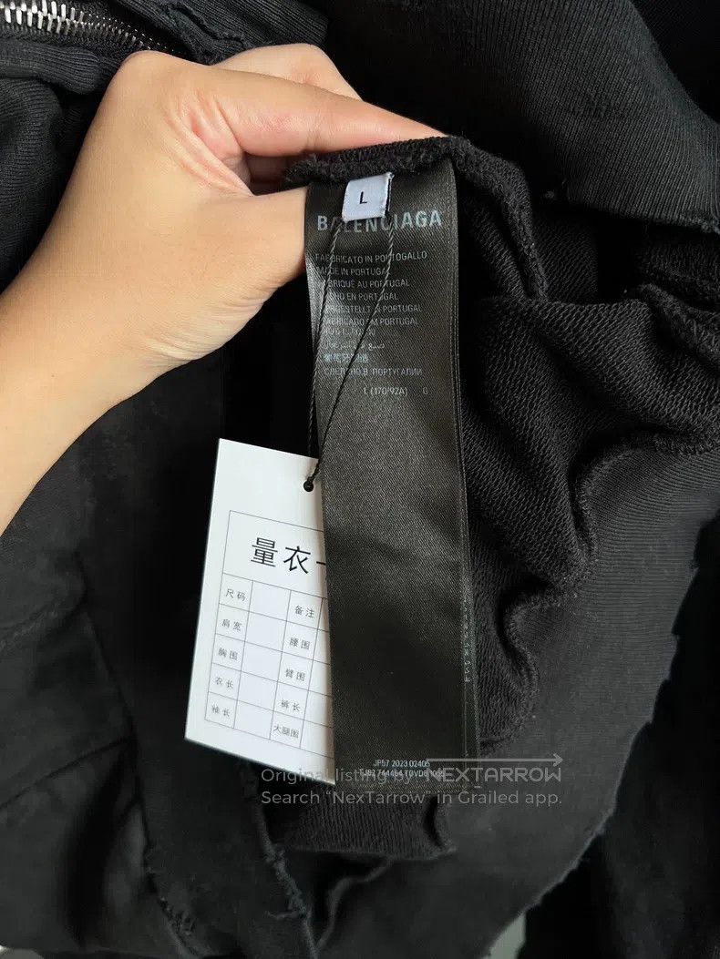 Balenciaga Balenciaga Wash Dyeing Zip-Up Jacket Size US L / EU 52-54 / 3 - 6 Thumbnail