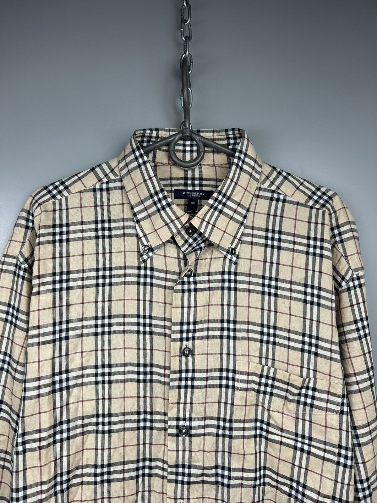 Burberry Burberry Nova Check Shirt Size US L / EU 52-54 / 3 - 2 Thumbnail