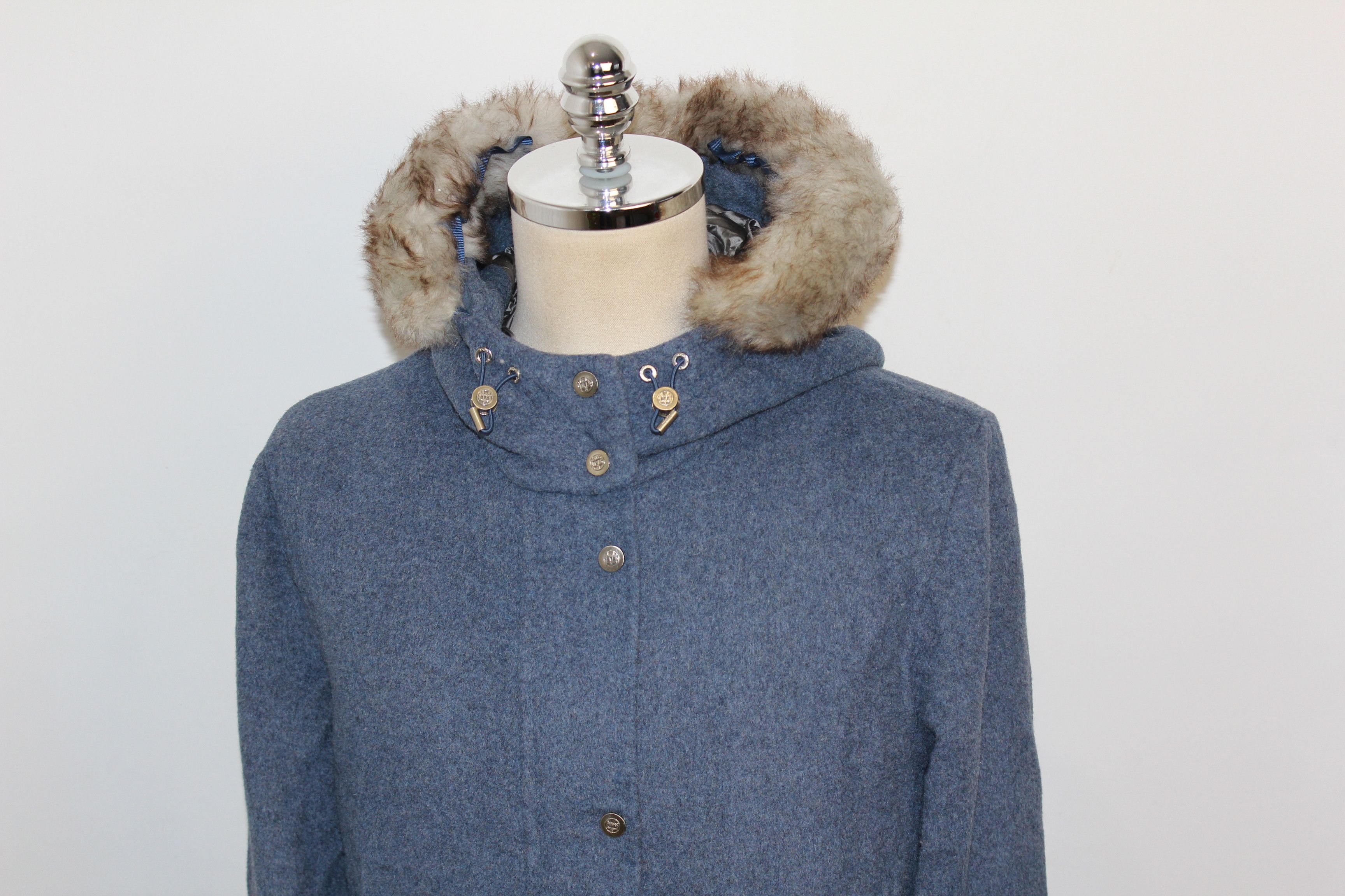 Massimo Dutti MASSIMO DUTTI wool parka jacket Size L / US 10 / IT 46 - 3 Thumbnail