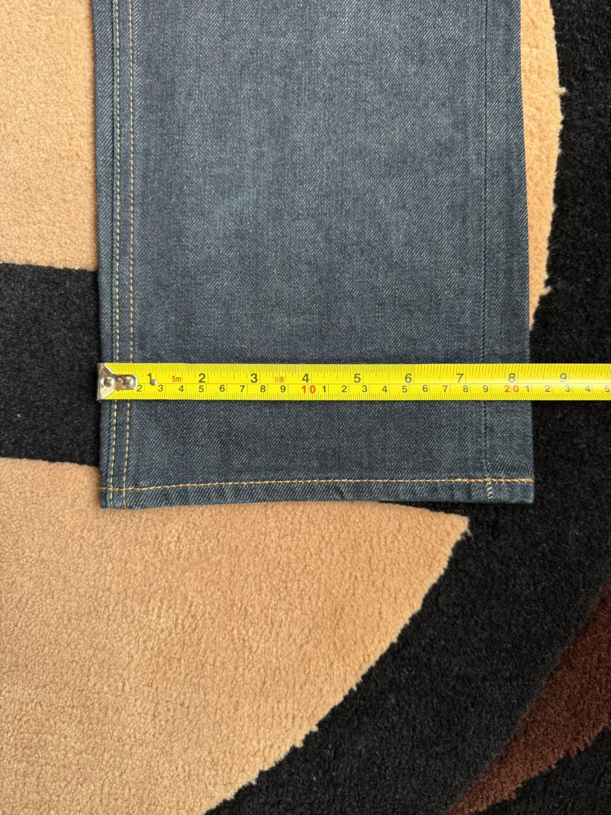Evisu × Japanese Brand × Vintage evisu embroidery daicock style denim jeans size：29x34 Size US 29 - 11 Thumbnail