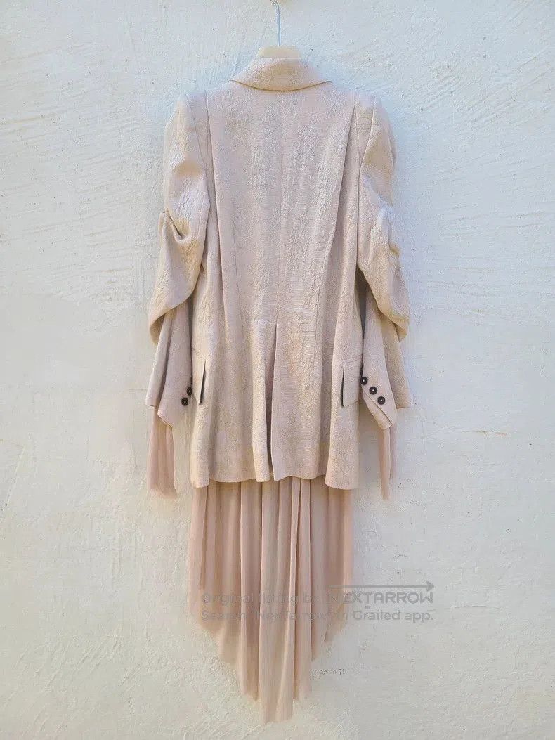 Other Silk Embroidered Outerwear Coat for Women. Size M / US 6-8 / IT 42-44 - 4 Thumbnail