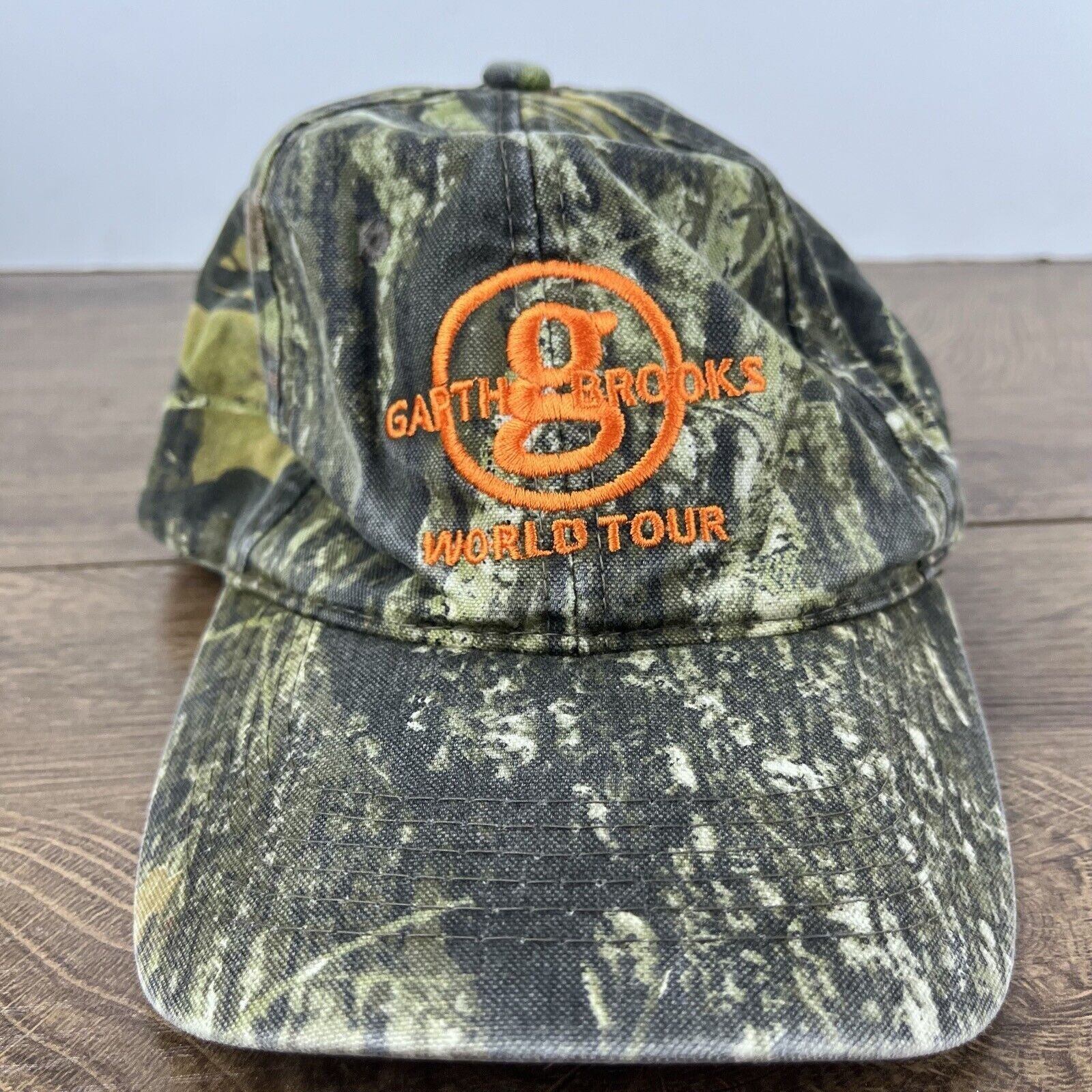 Other Garth Brooks Hat World Tour Hat Green Camo Cap Adjustable Ca Size ONE SIZE - 4 Thumbnail