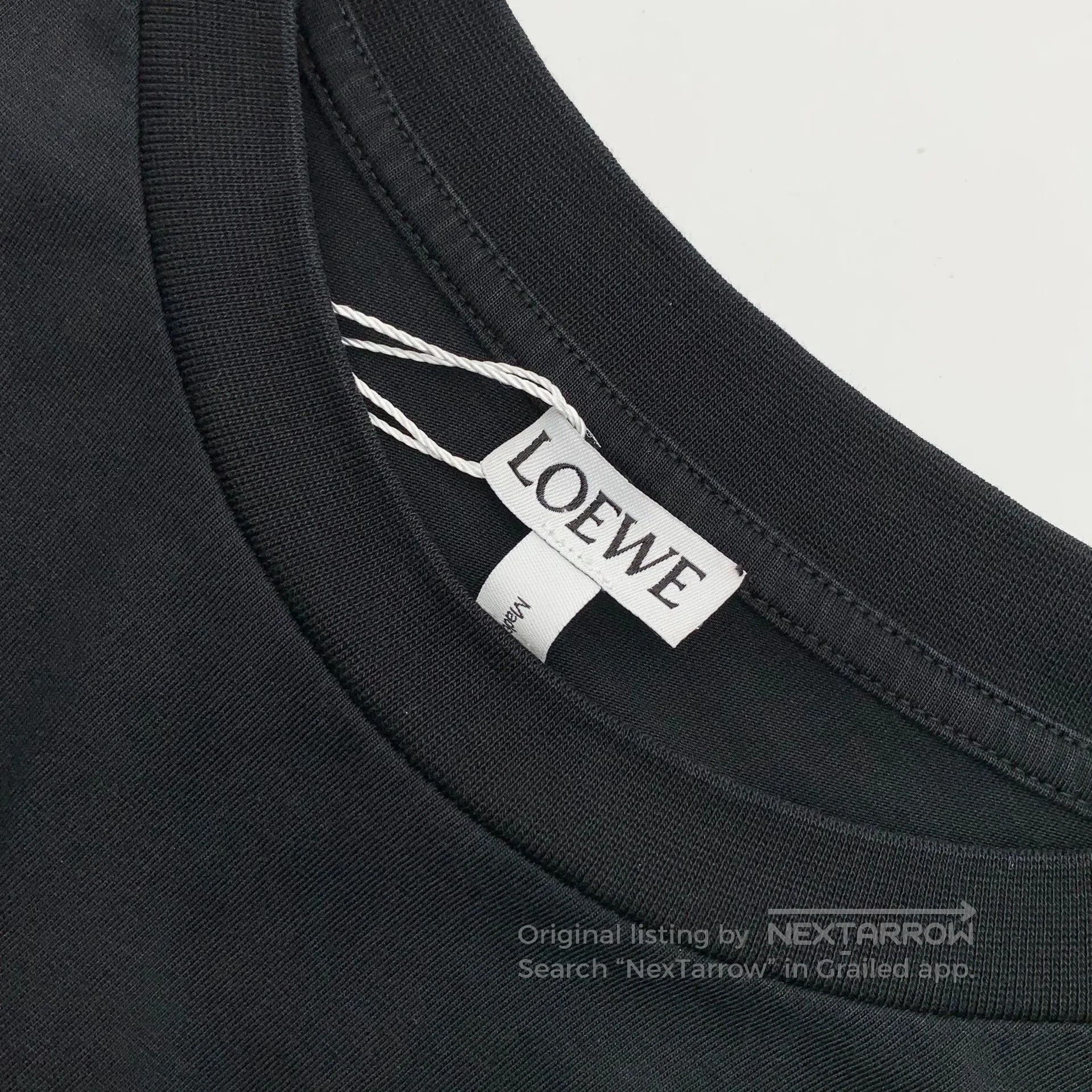 Loewe black loewe t-shirt with floral design. Size US S / EU 44-46 / 1 - 5 Thumbnail