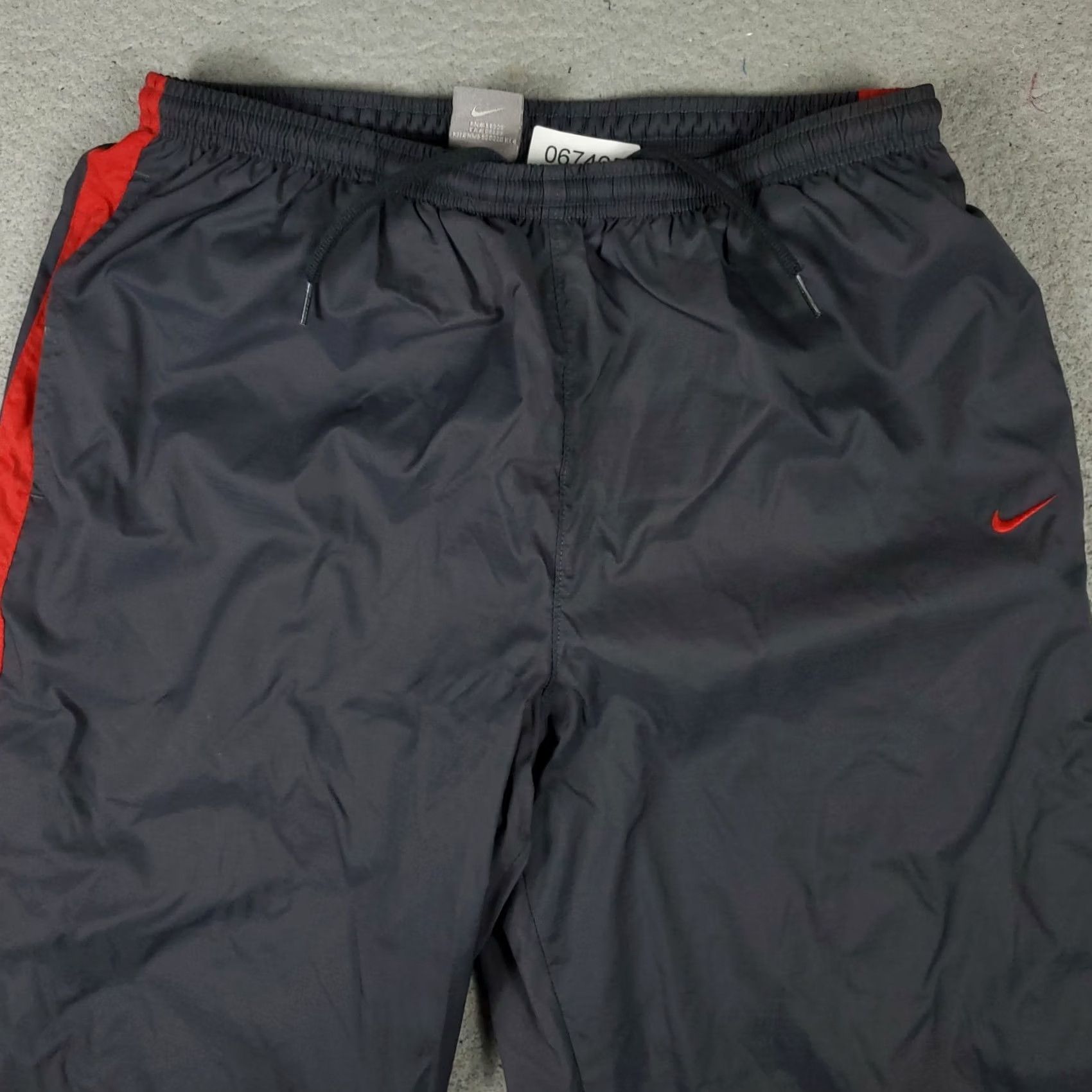 Nike Nike Pants Mens Medium Gray Vintage Y2K Ankle Zip Sweatpants Windbreaker Size US 31 - 2 Thumbnail