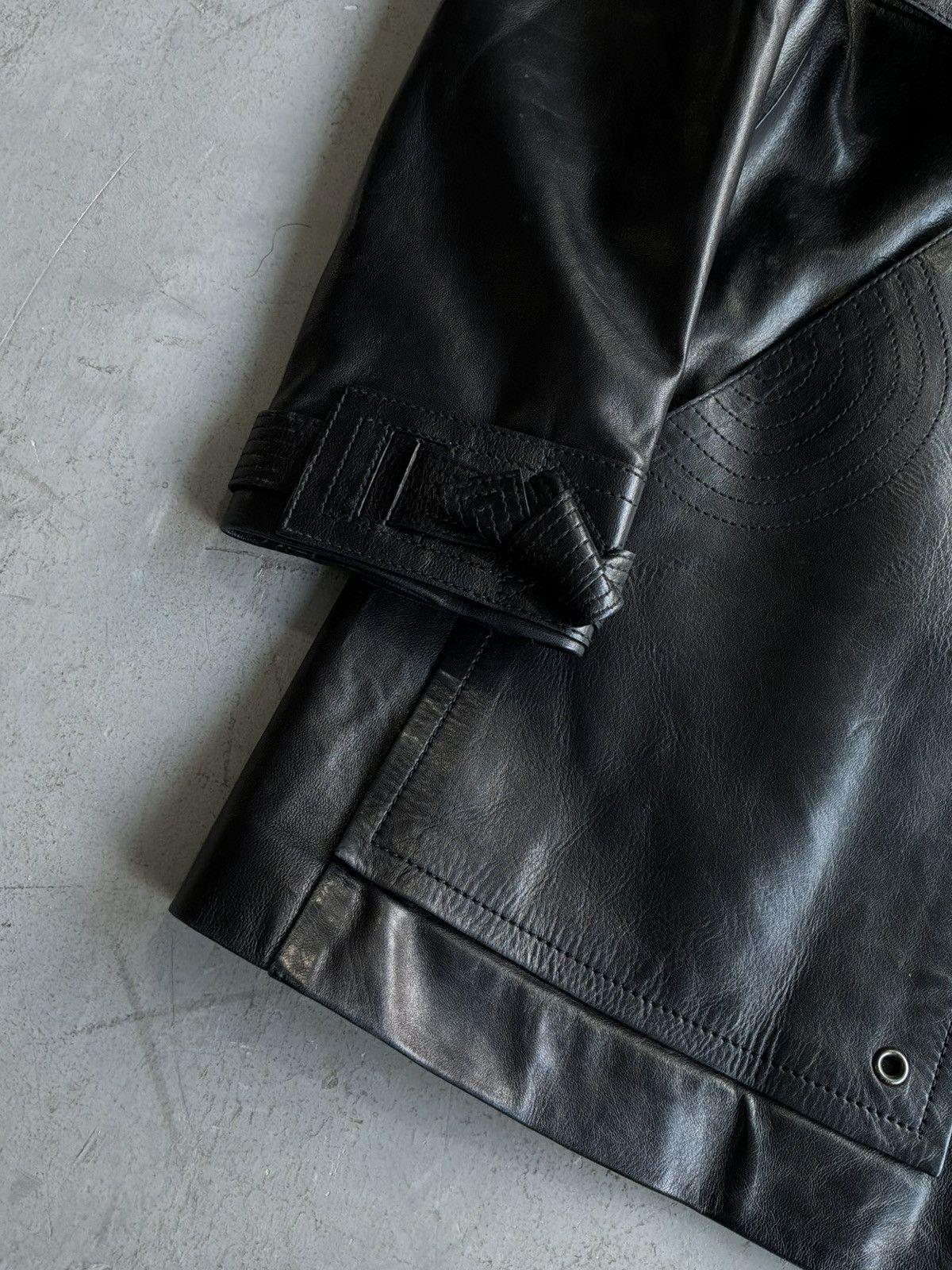 Gucci 90s Gucci - Tom Ford Era - Belted Leather Trench Jacket Size S / US 4 / IT 40 - 8 Thumbnail