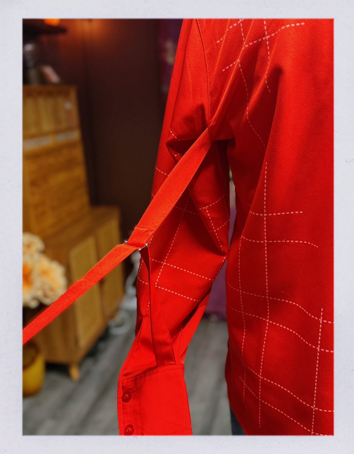 Other Red Embroidered Crane Shirt – Statement Asian-Inspired Size US M / EU 48-50 / 2 - 9 Thumbnail