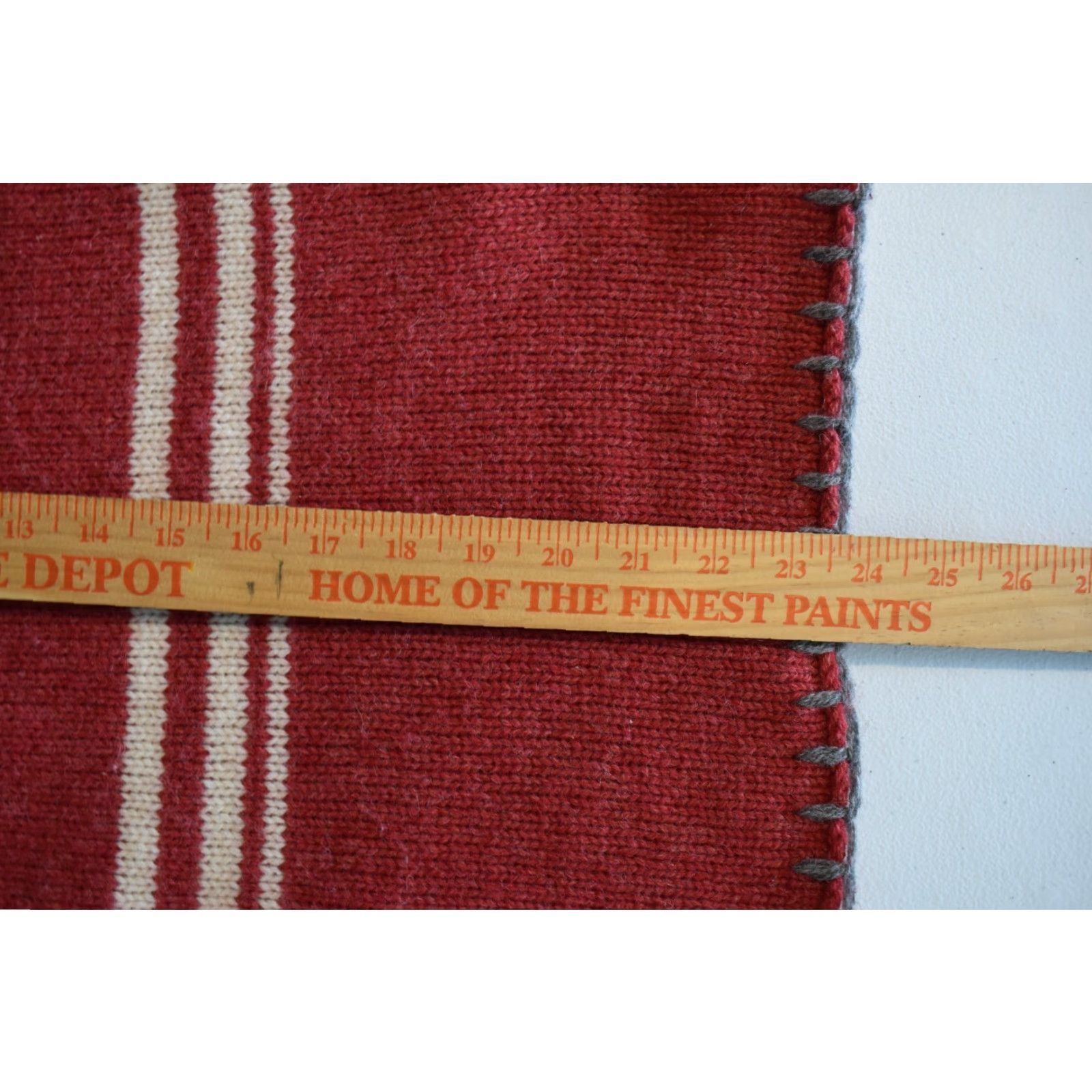 Eastern Mountain Sports VINTAGE Eastern Mountain Sports Wool Turtleneck Knit Sweater Womens Small Red Fisherman Pullover Knit Wool 90s? Size S / US 4 / IT 40 - 8 Thumbnail