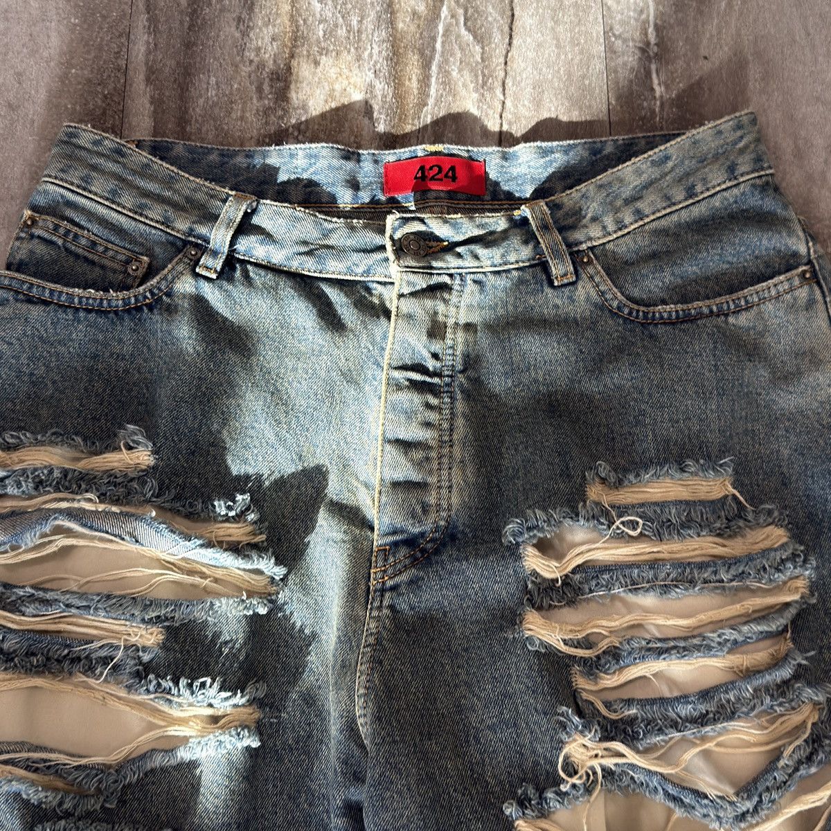 424 424 big daddy jeans Size US 32 / EU 48 - 3 Thumbnail