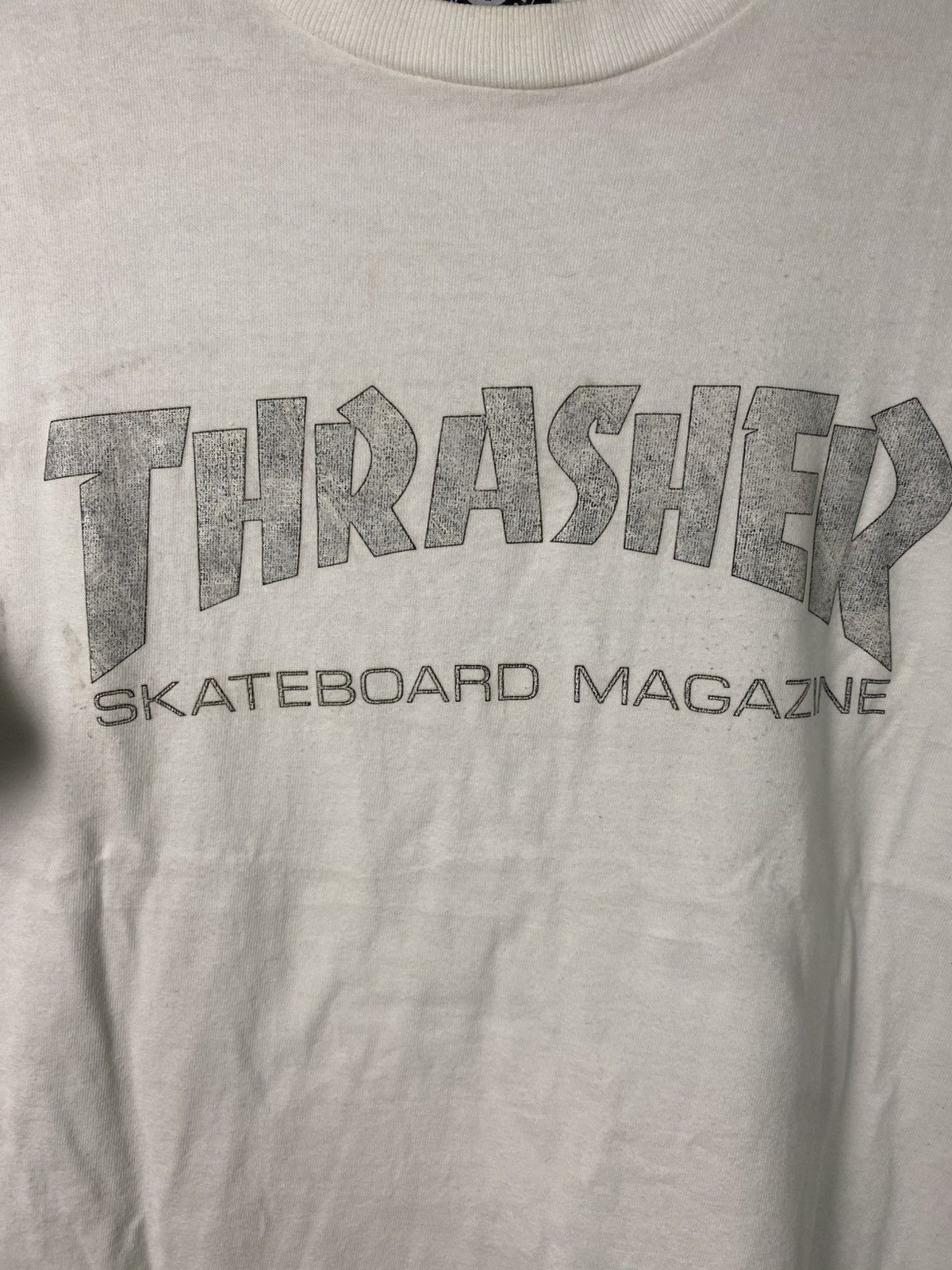 Thrasher Vintage Thrasher Skateboard Magazine Tee White Size US M / EU 48-50 / 2 - 3 Thumbnail