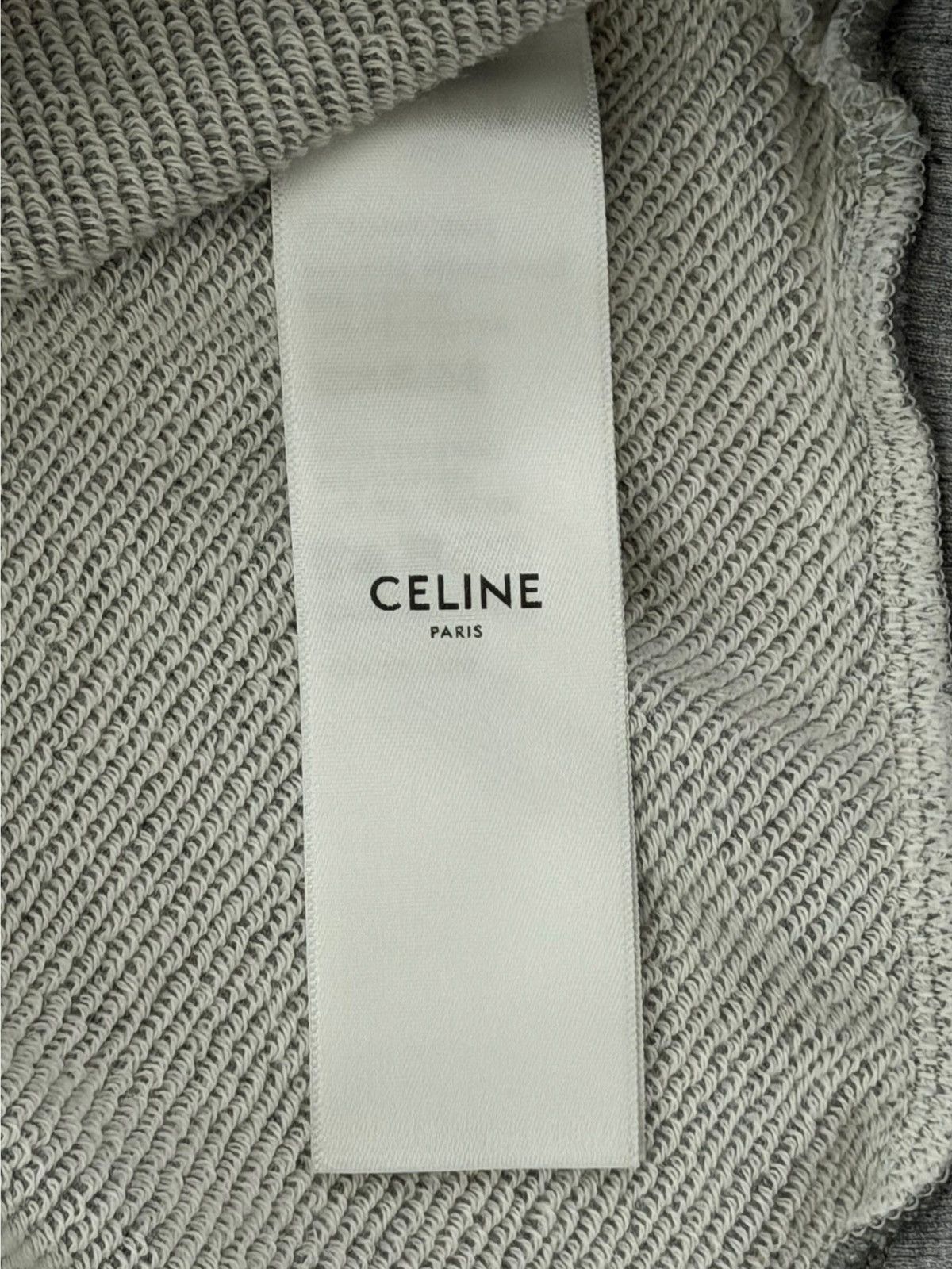 Celine Celine Triomphe Gold Logo Quarter Zip Hoodie Size US S / EU 44-46 / 1 - 6 Thumbnail