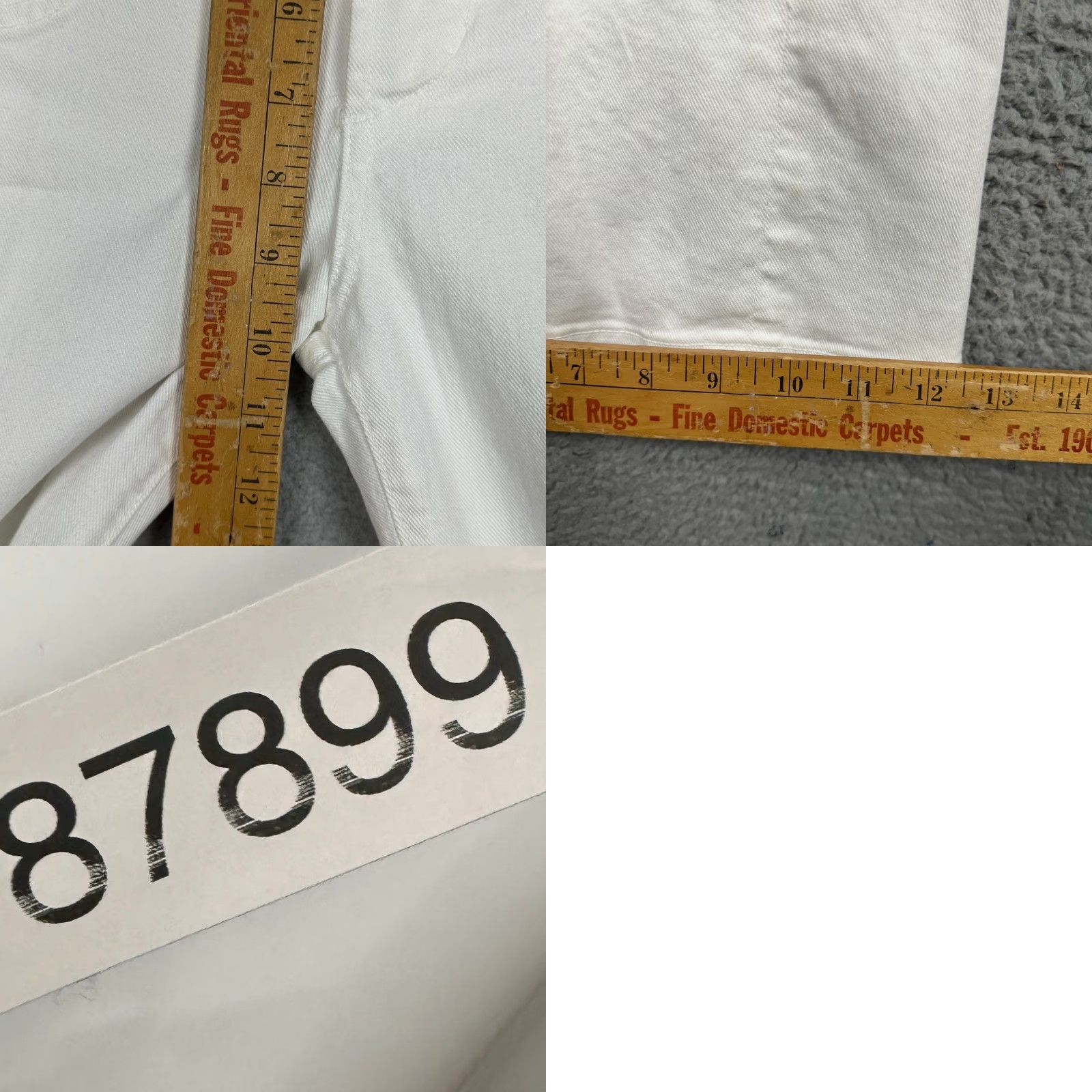 Citizens Of Humanity Citizens of Humanity Angie Super Flare Jeans White 32 Women Wide-Leg Bell Bottom 5-Pocket Denim USA Vintage? No Size 24" / US 00 / IT 34 - 9 Thumbnail