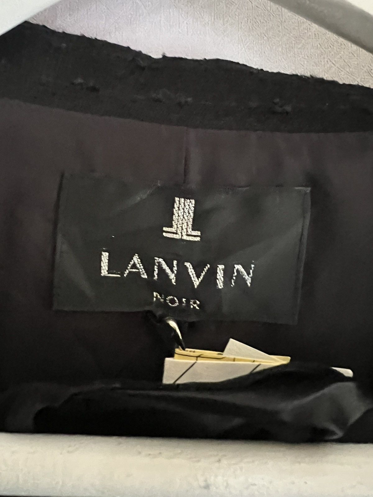 Lanvin LANVIN NOIR CLOAK LONG JACKET Size US M / EU 48-50 / 2 - 11 Thumbnail