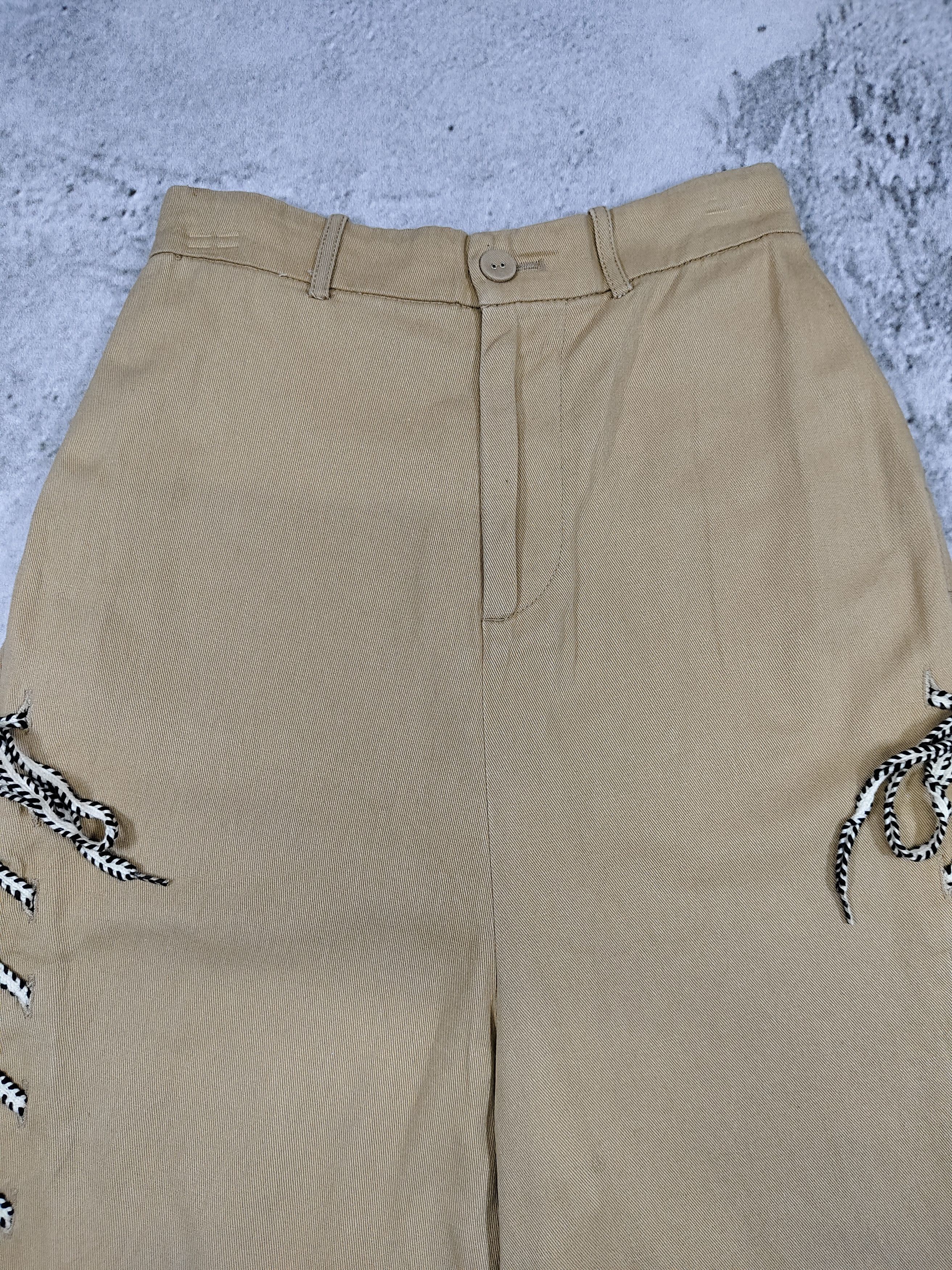 Japanese Brand Rivet & Surge🇯🇵 Archive Utility Lace-Up Culotte Wide Leg Size 30" / US 8 / IT 44 - 5 Thumbnail