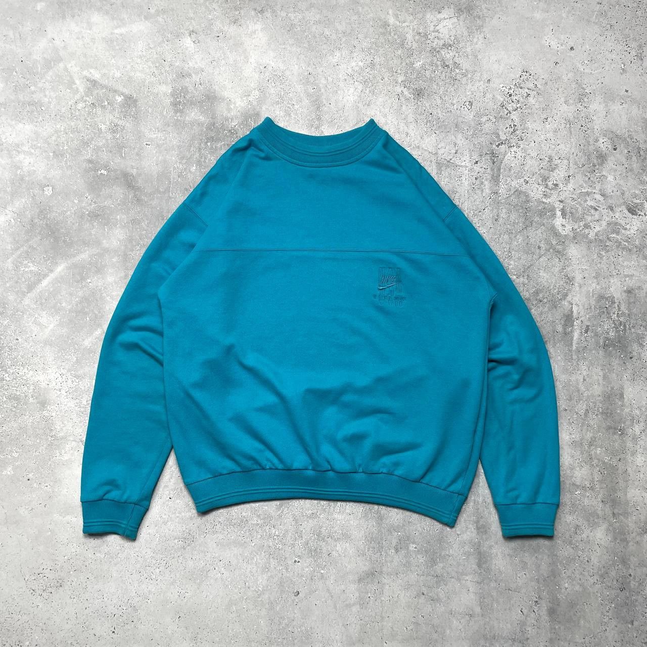 Other Vintage 90s Nike Beaverton Oregon Sweatshirt Blue Crewneck Size US M / EU 48-50 / 2 - 1 Thumbnail
