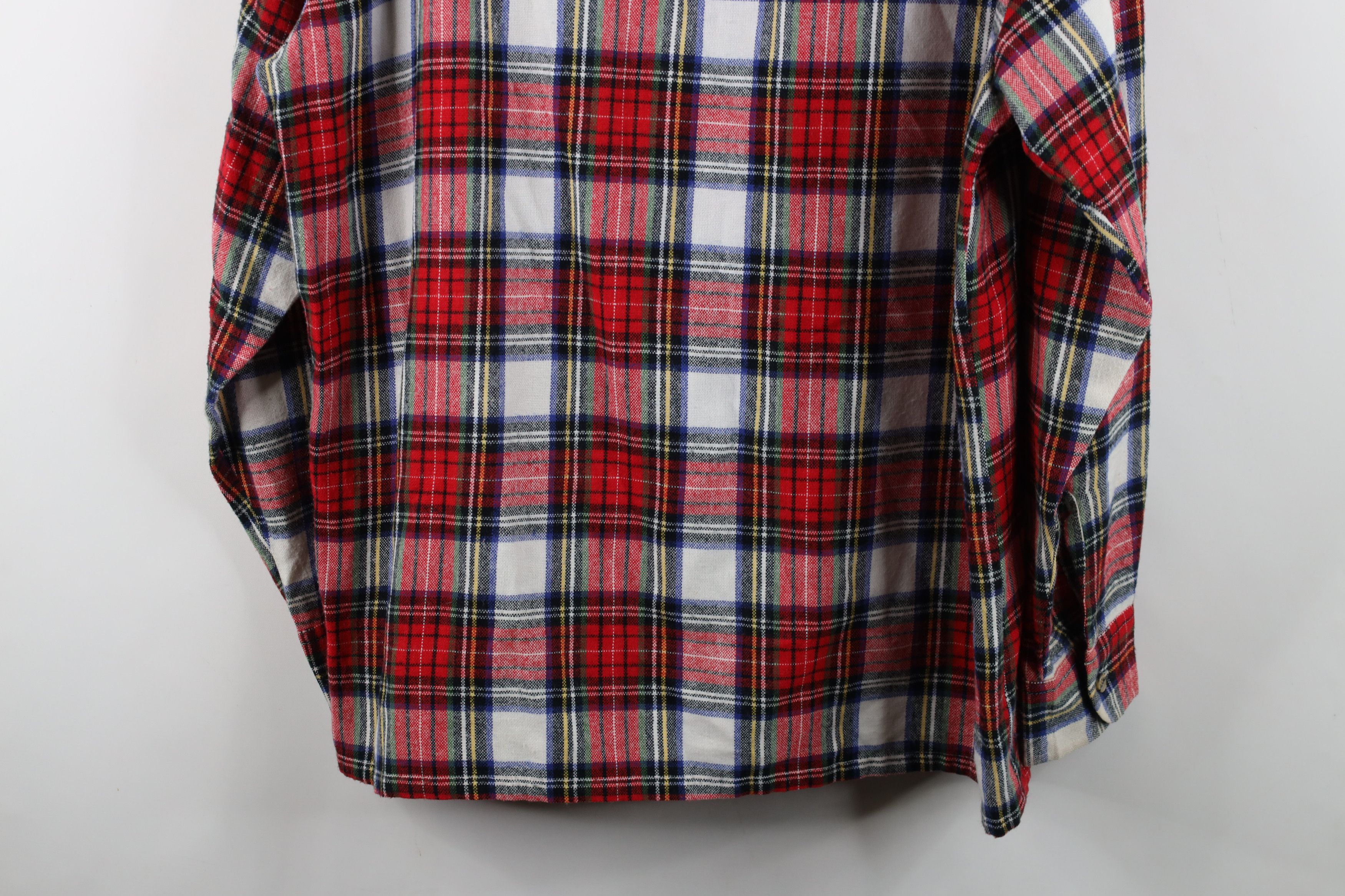 Vintage Vintage 80s 90s Streetwear Pocket Knit Collared Button Shirt Size US L / EU 52-54 / 3 - 14 Thumbnail