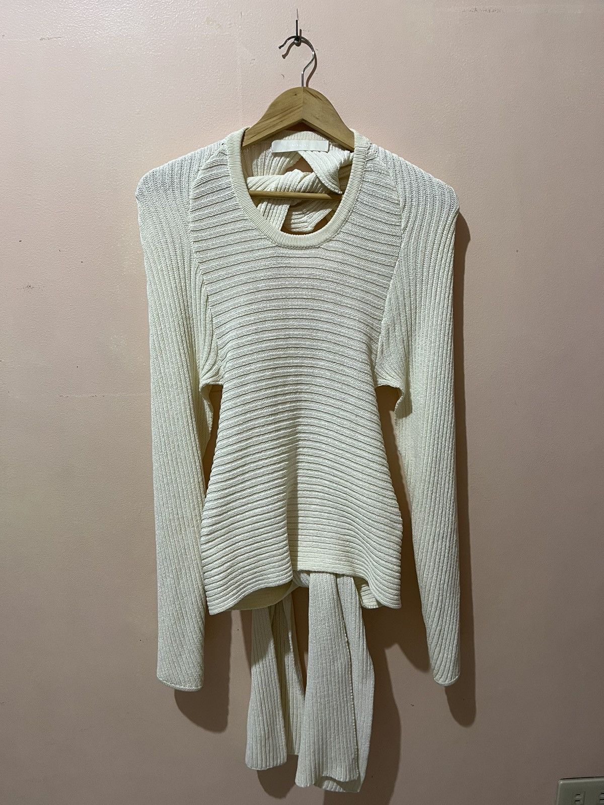 Dion Lee Dion Lee - Twisted - Open Back - Knit Sweater Size XS / US 0-2 / IT 36-38 - 13 Thumbnail