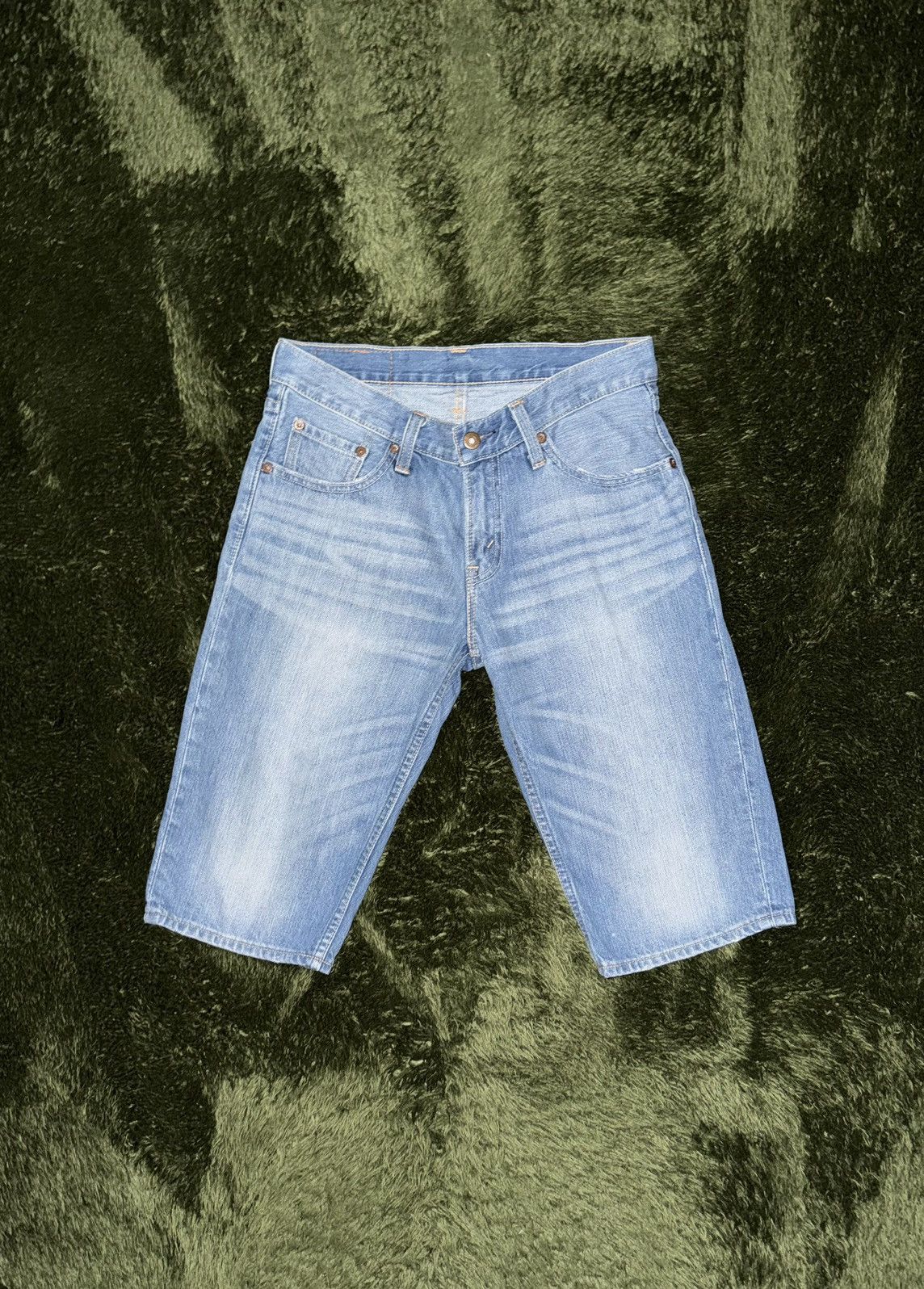 Levi's [30x14] Levi’s 502 Japan Release Zip Pocket Denim Shorts Size US 30 / EU 46 - 1 Thumbnail