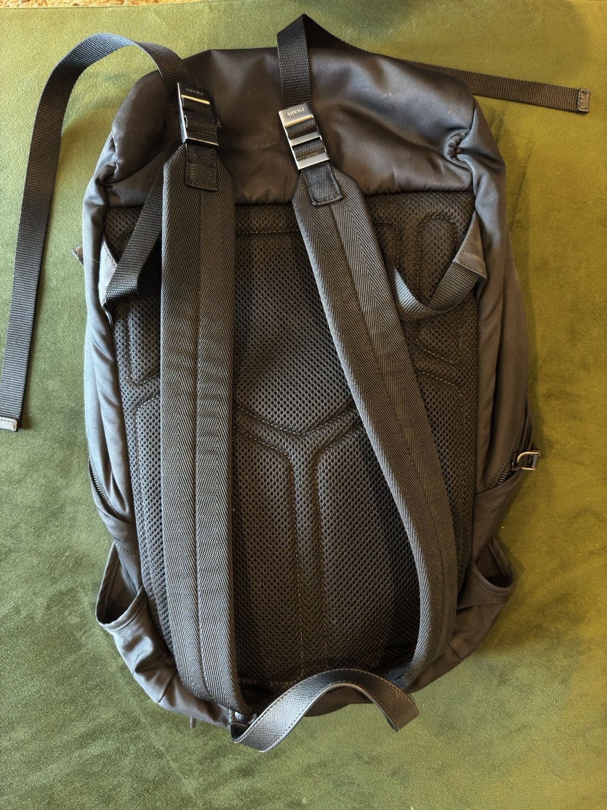 Prada Prada Re-Nylon Backpack – Black Size ONE SIZE - 10 Thumbnail