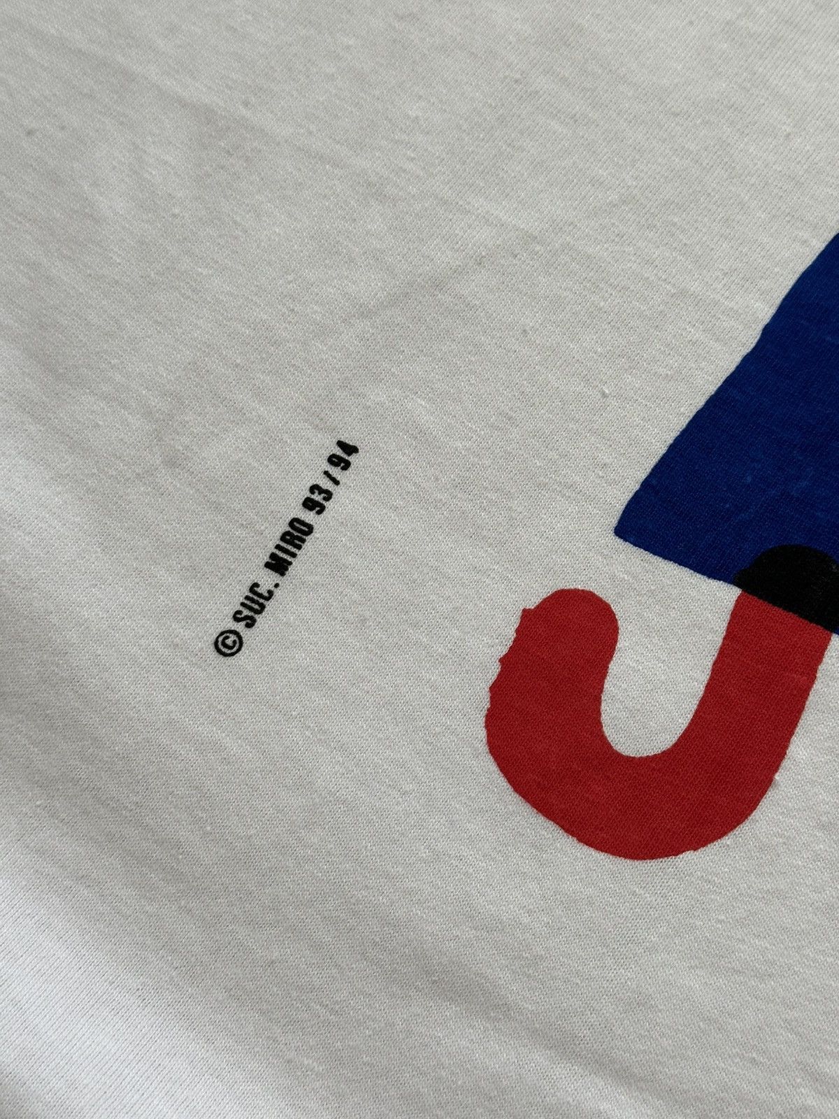 Vintage Vintage Joan Miro Art Shirt 90’s Obscure Graphic Tee Size US XL / EU 56 / 4 - 7 Thumbnail